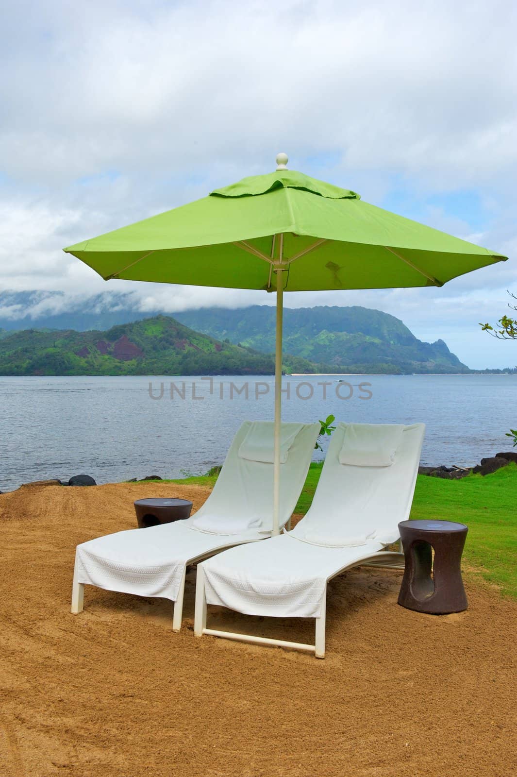 Two Therapy Chairs on Kauai by pixelsnap