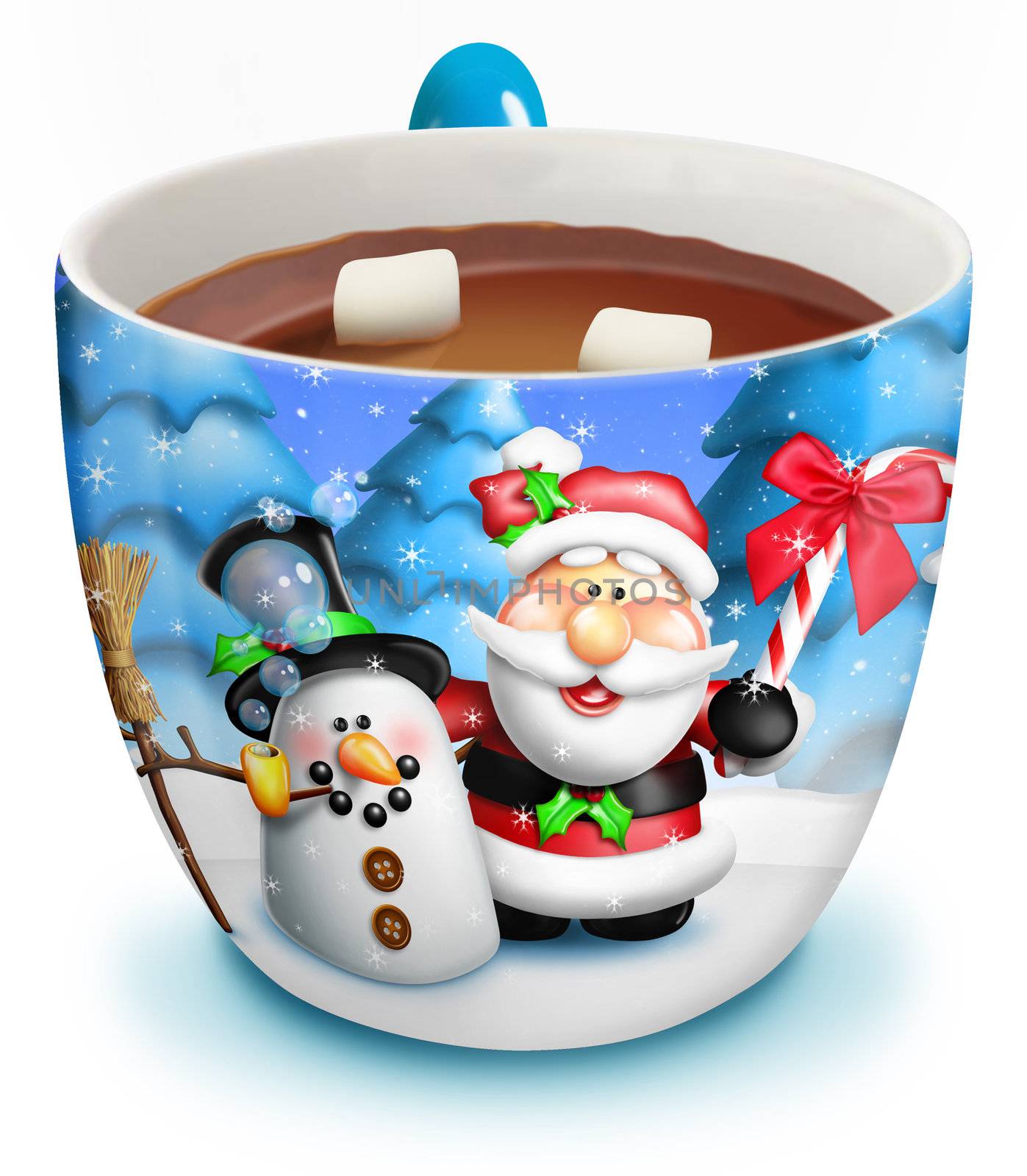 Christmas Cup of Hot Chocolate by komodoempire