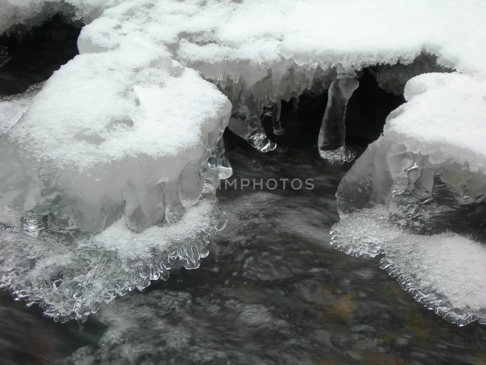 Frozen river by drakodav