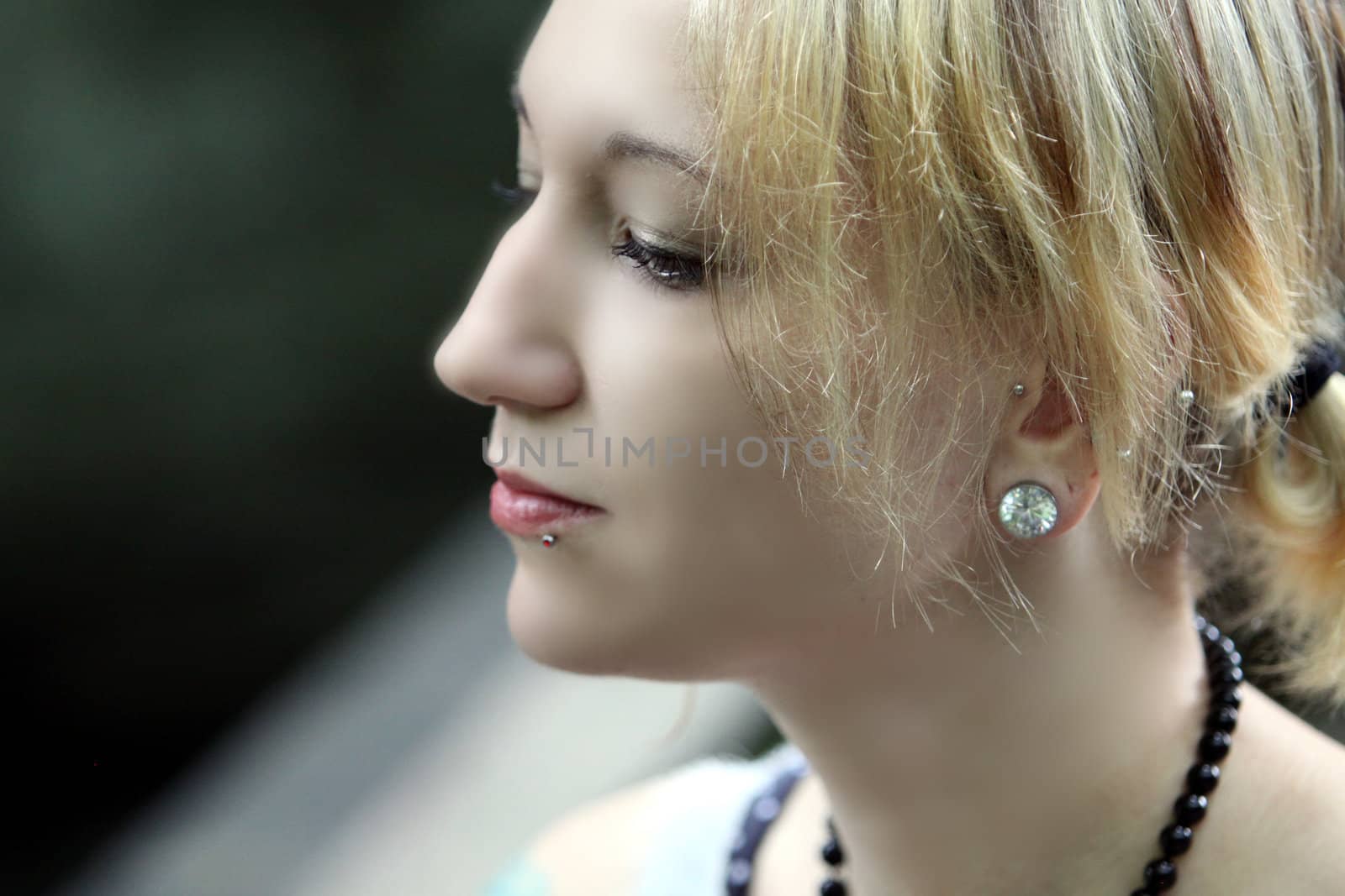 Beautiful, elegant blonde