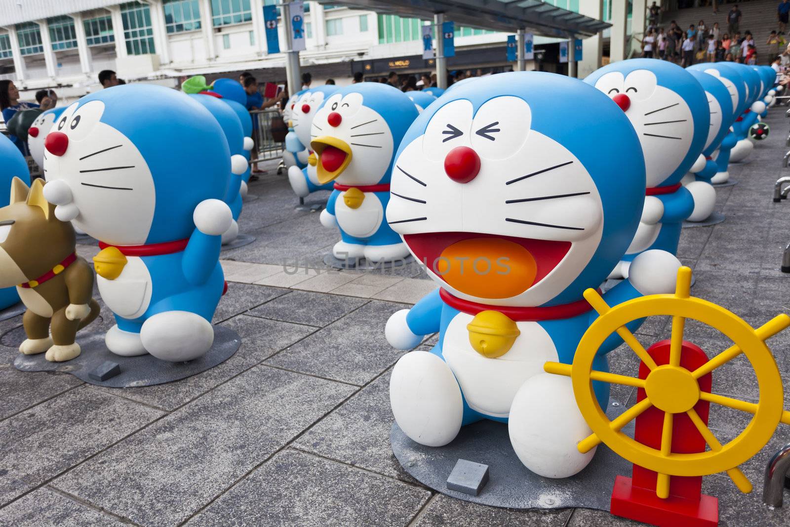 Doreamon exhibition in Hong Kong by kawing921