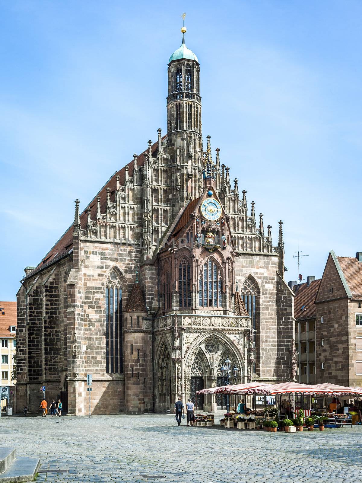 church Nuremberg Bavaria Germany by magann