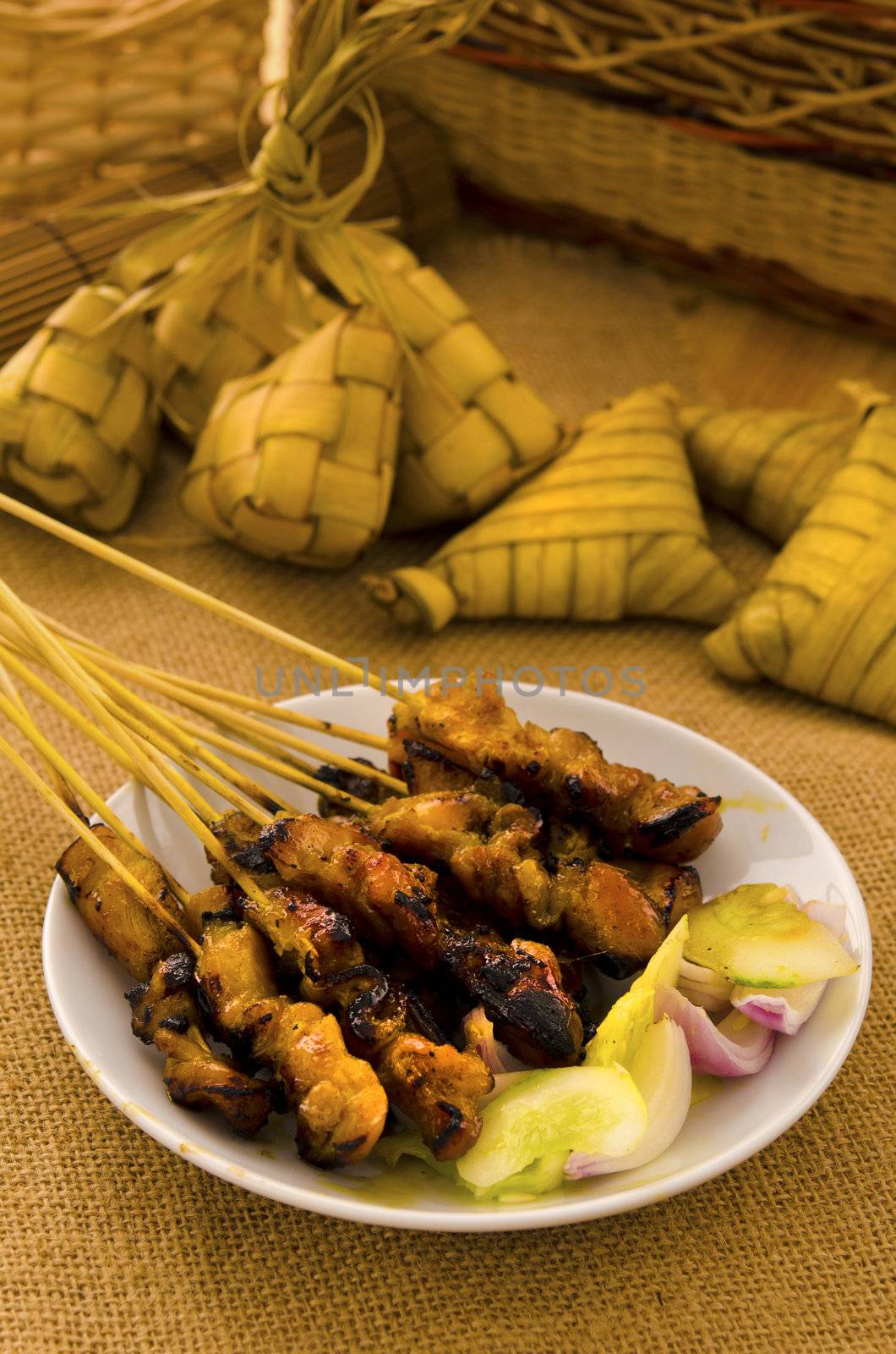 satay malay hari raya foods ,focus on satay by yuliang11