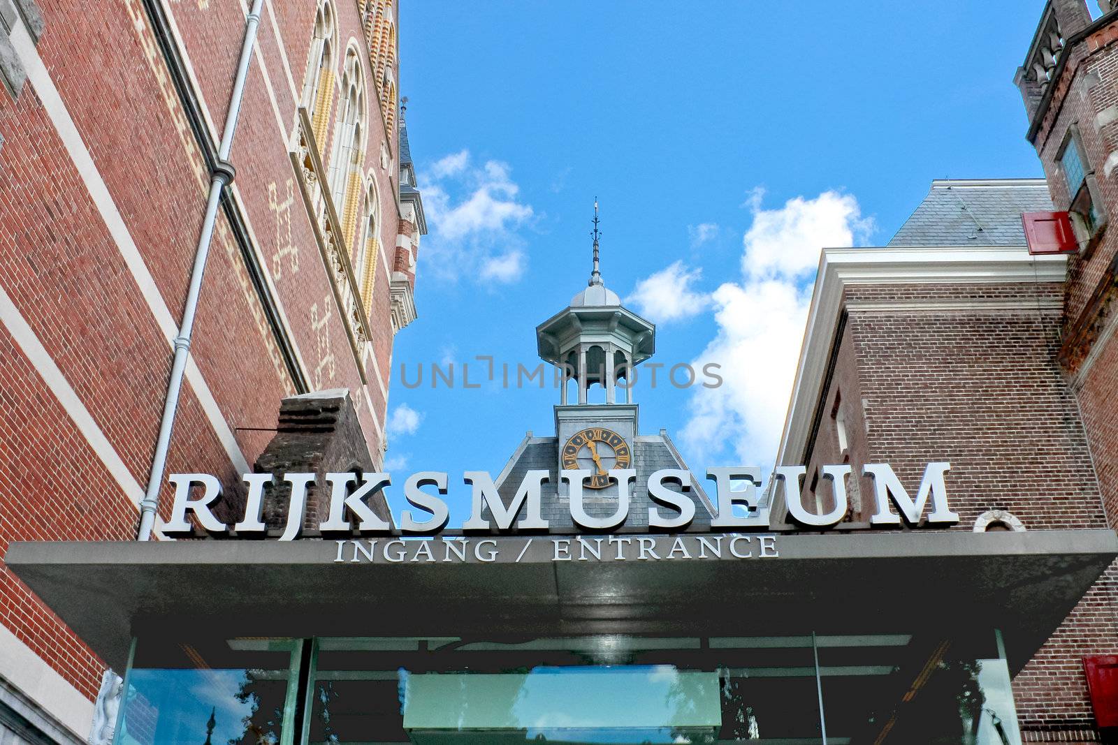 Rijksmuseum in Amsterdam. Netherlands 
