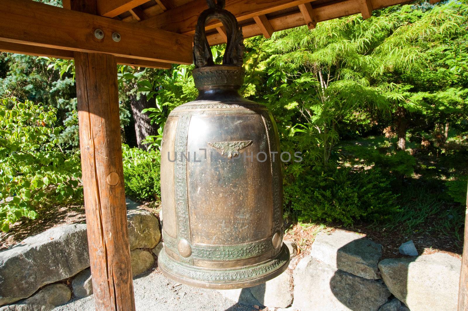 Bell in Kubota Garden, Seattle WA