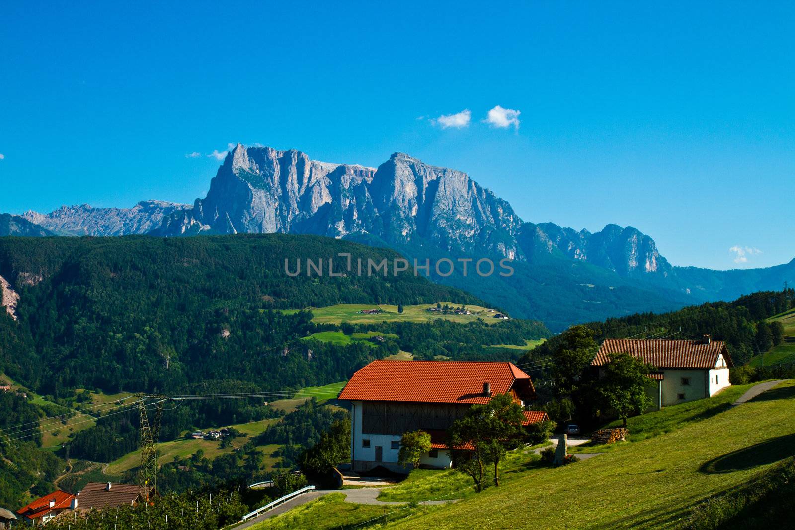 landscape in Renon