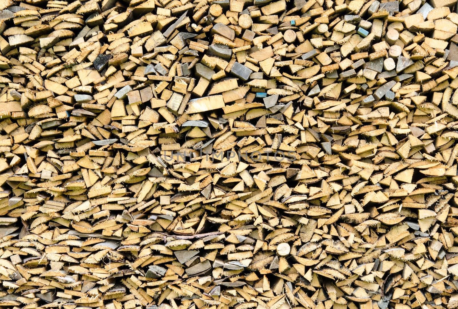 Texture of a woodpile material