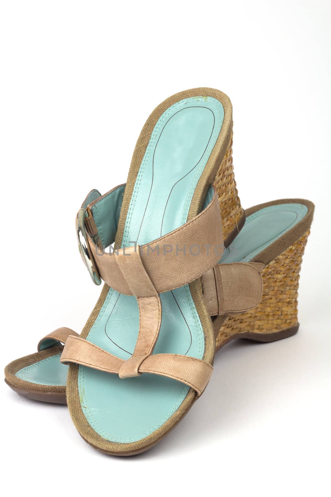 A pair of Ladies Sandals