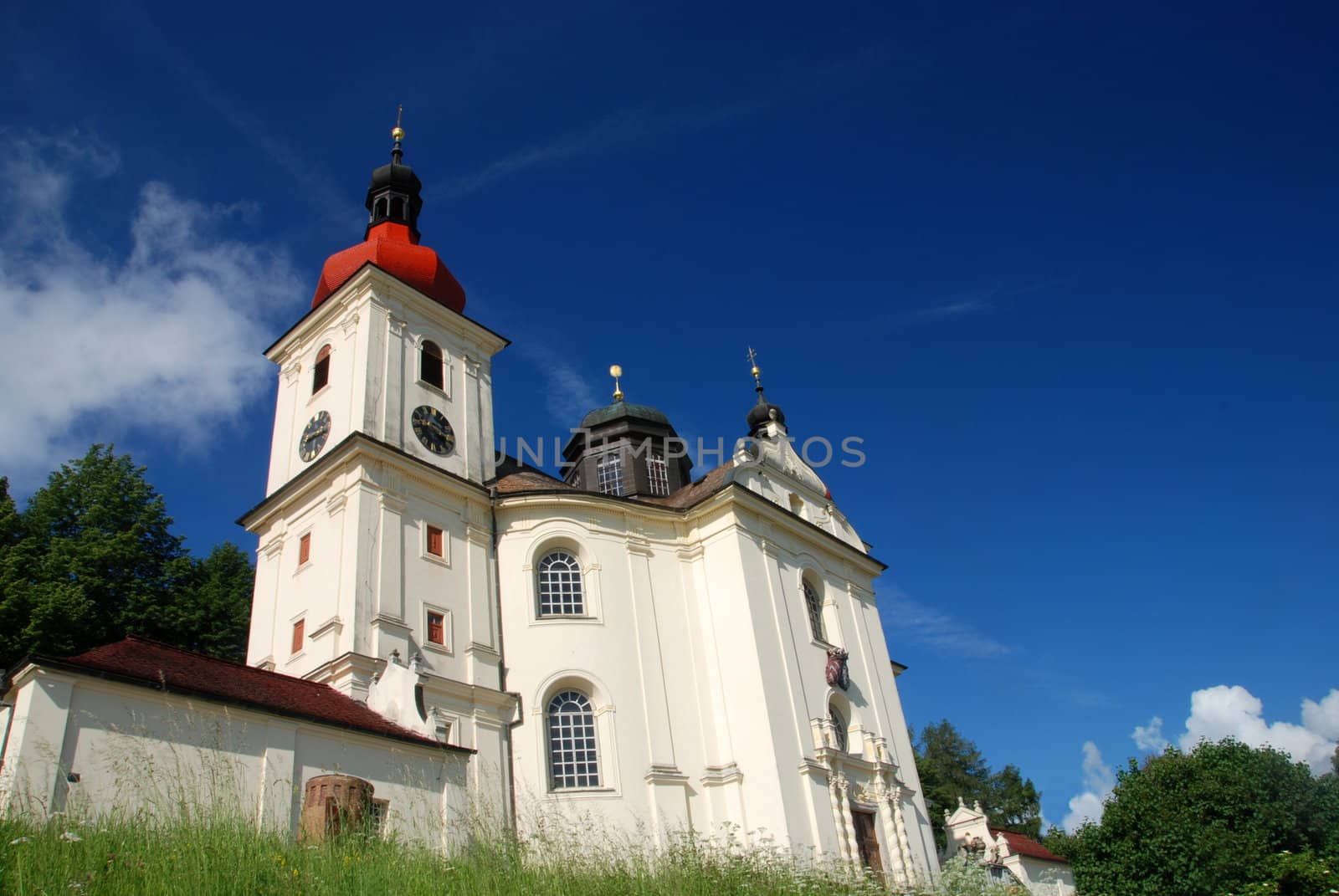 Old castle - medieval estate of Czech nobility