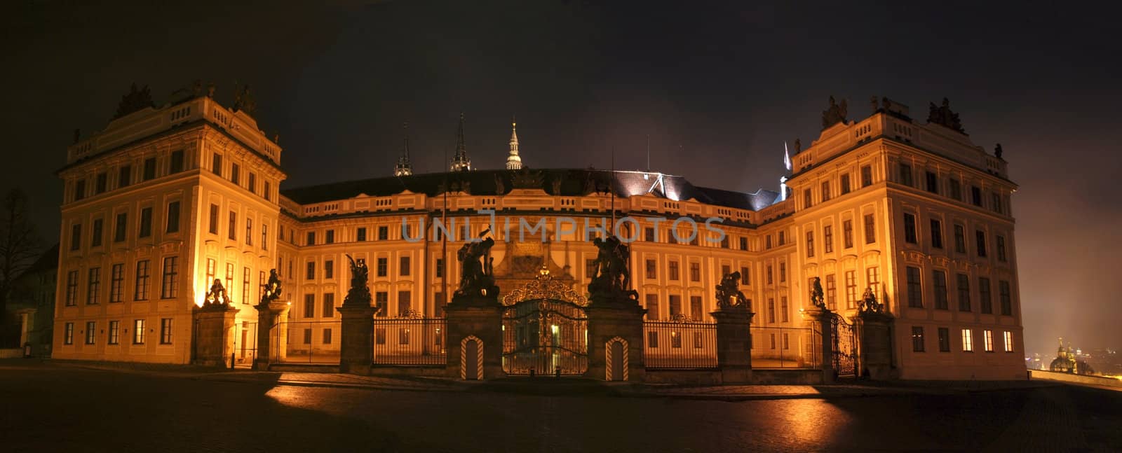 Castle in Prague is the place is the headquarters of the Czech president