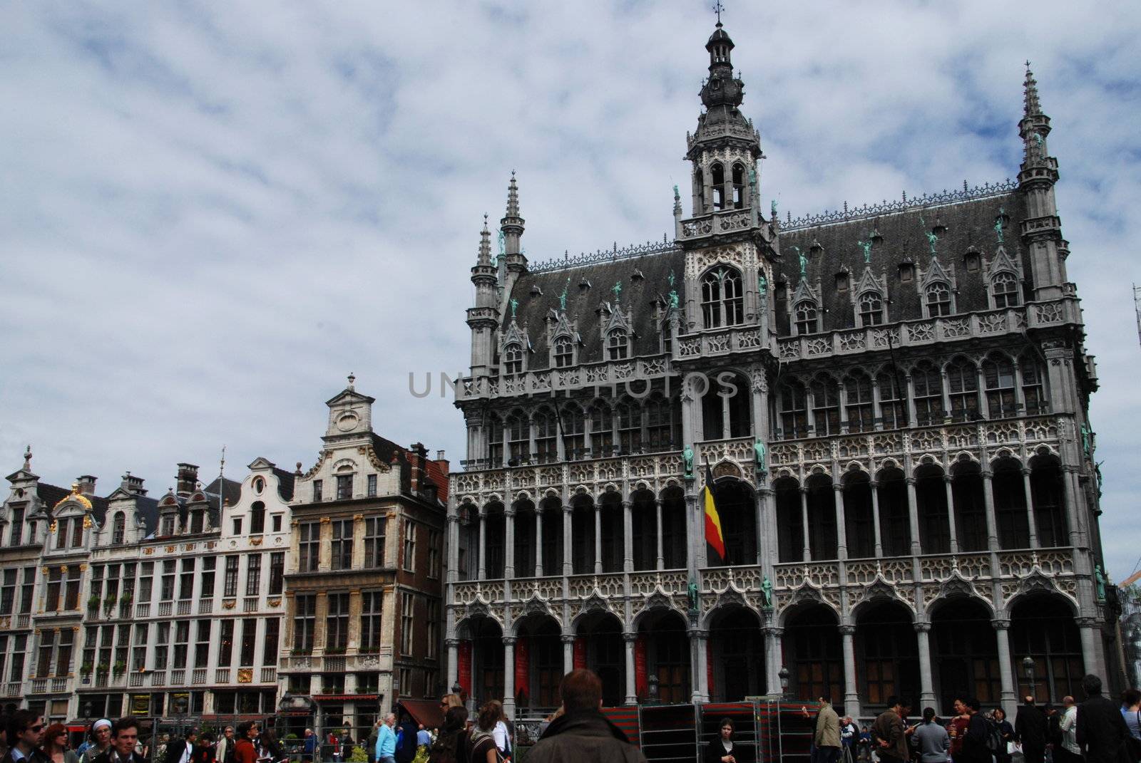 Guild houses on the Grand Place, Brussels, Belgium 