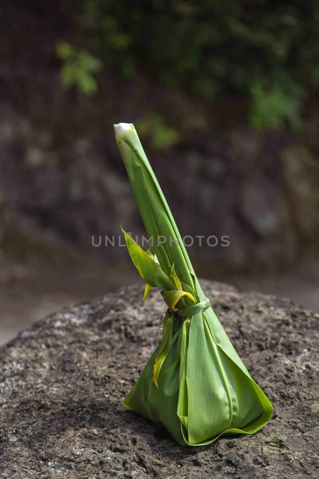 A traditional votive offering in Hawaii