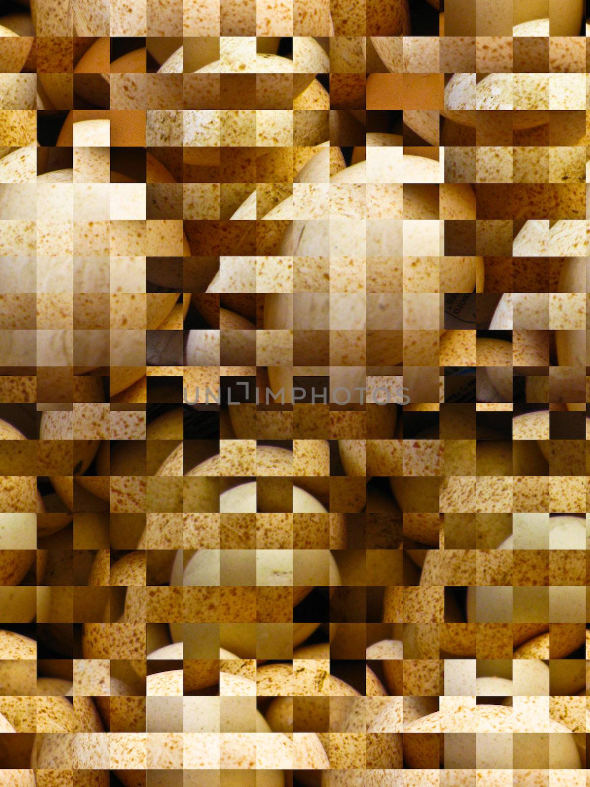 Brown abstract background by alexmak