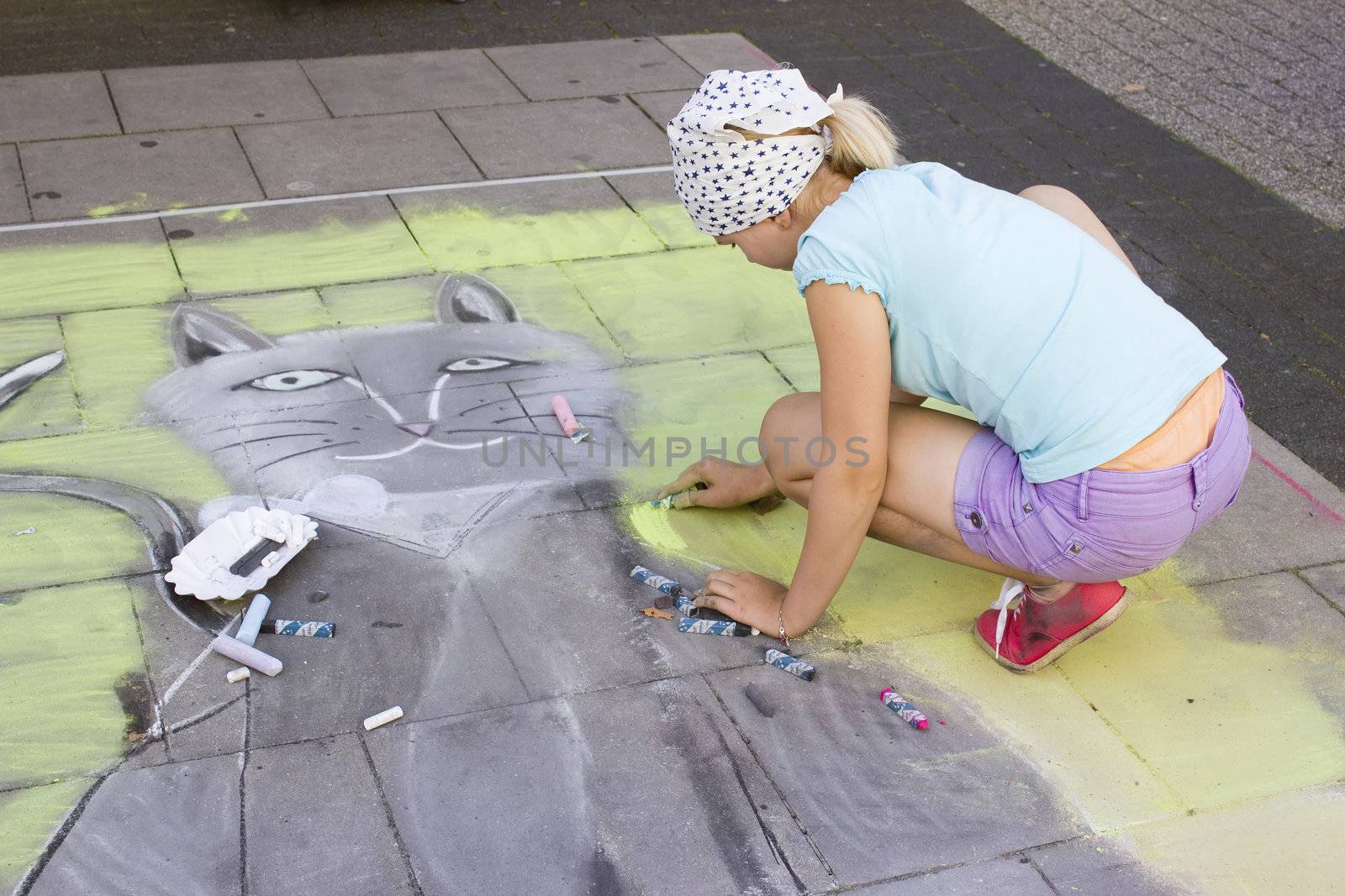 street painting by miradrozdowski
