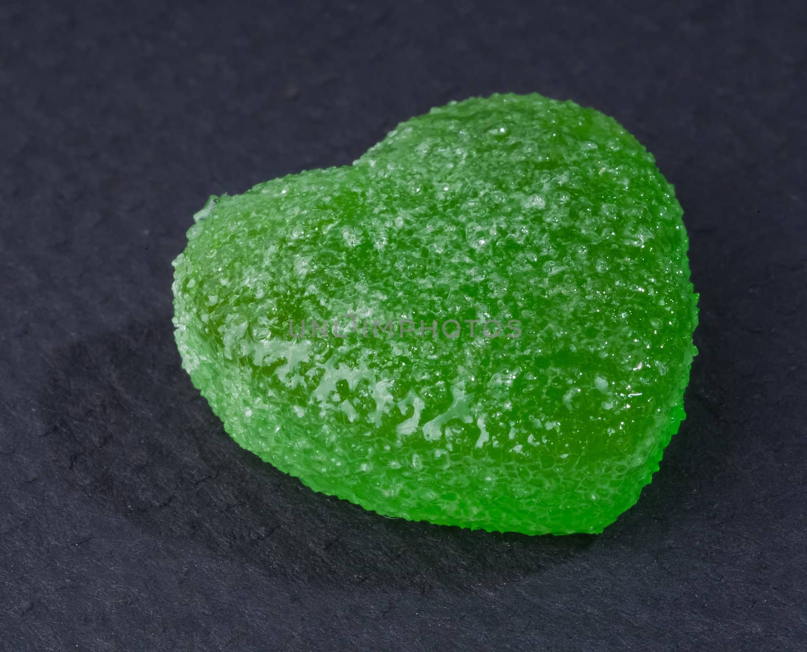 candy fruit on a white background