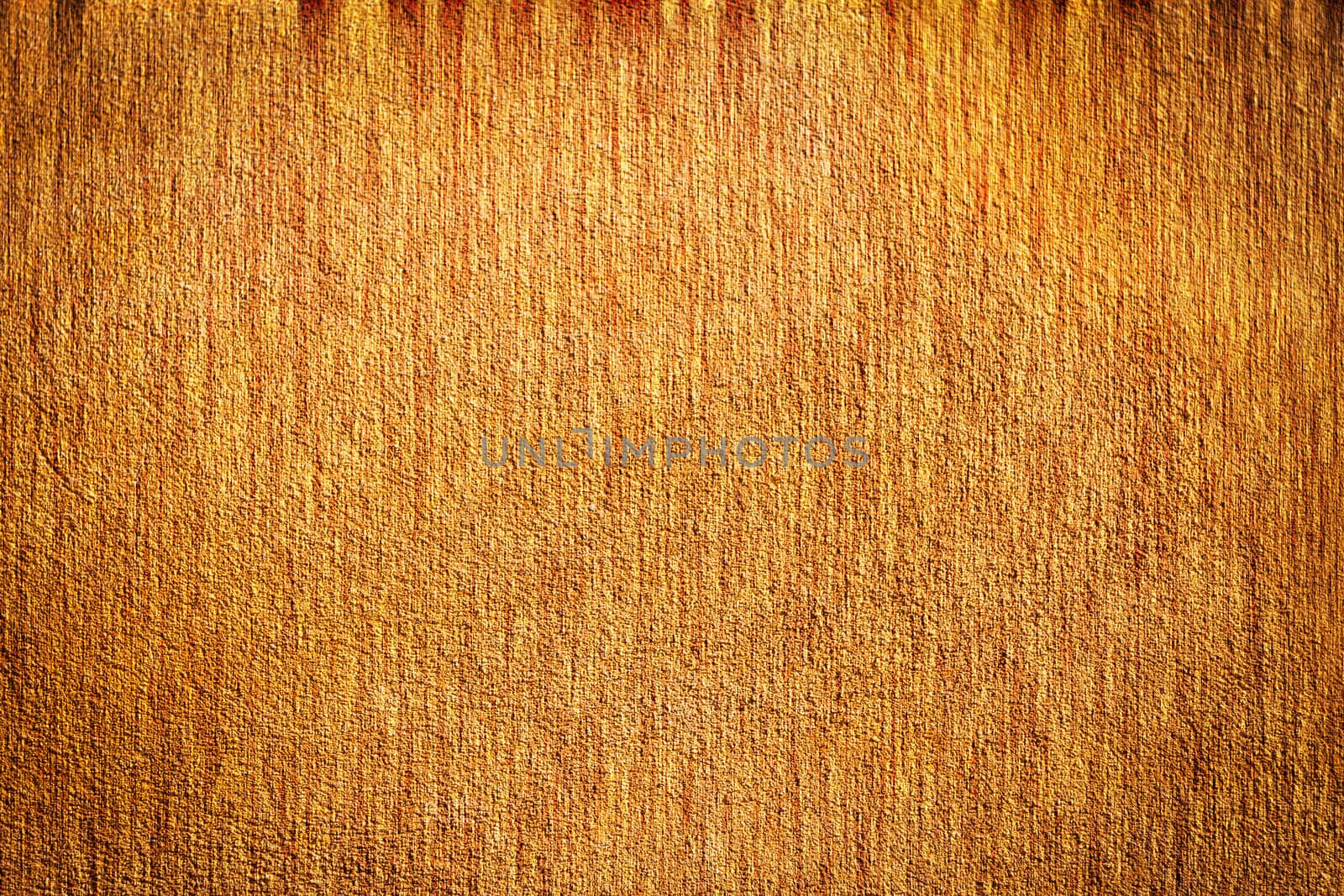 Grunge dark orange plaster wall background fiber texture