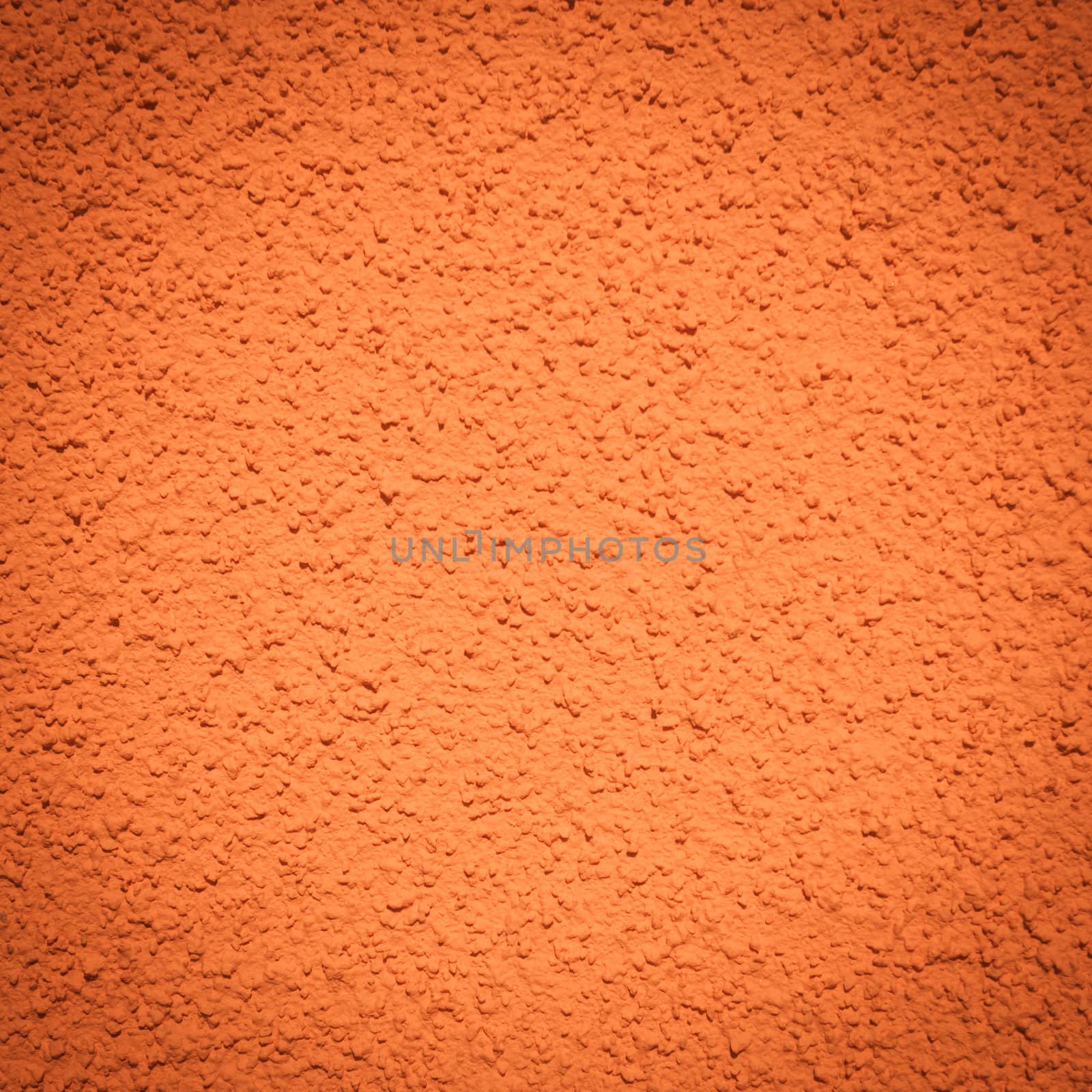 Orange plaster concrete background wall