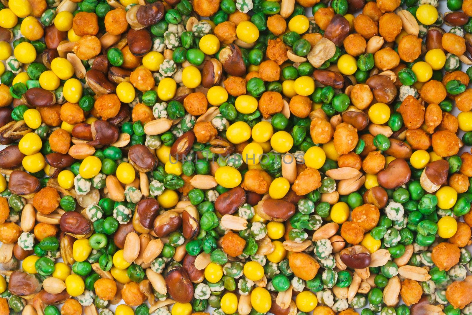 Nuts Mixed on white background