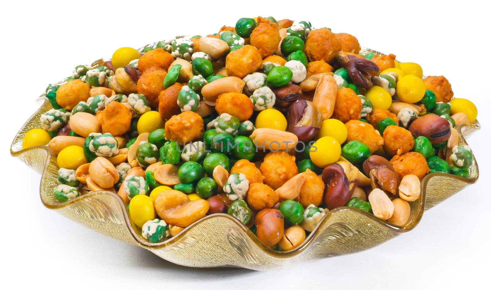 Nuts Mixed on white background