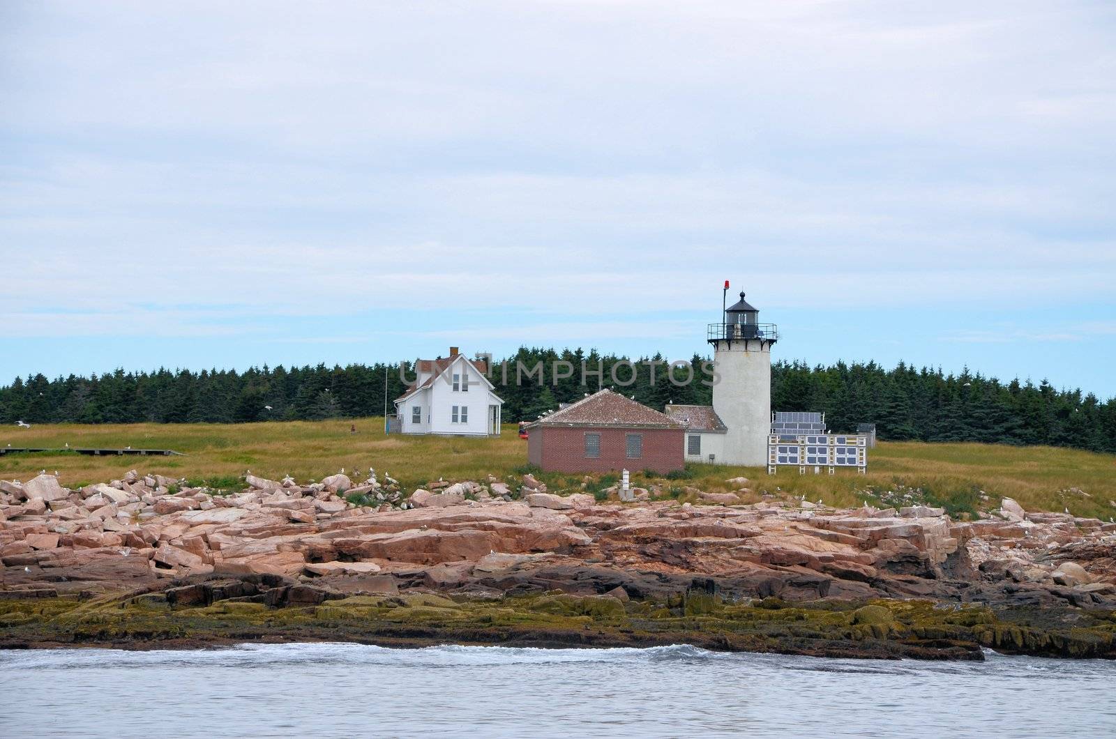 Coastal Lighthouse by northwoodsphoto