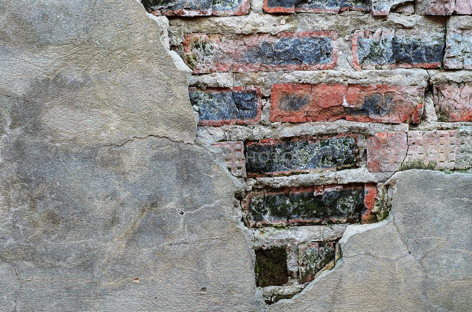 old brick wall by JazzManZZ