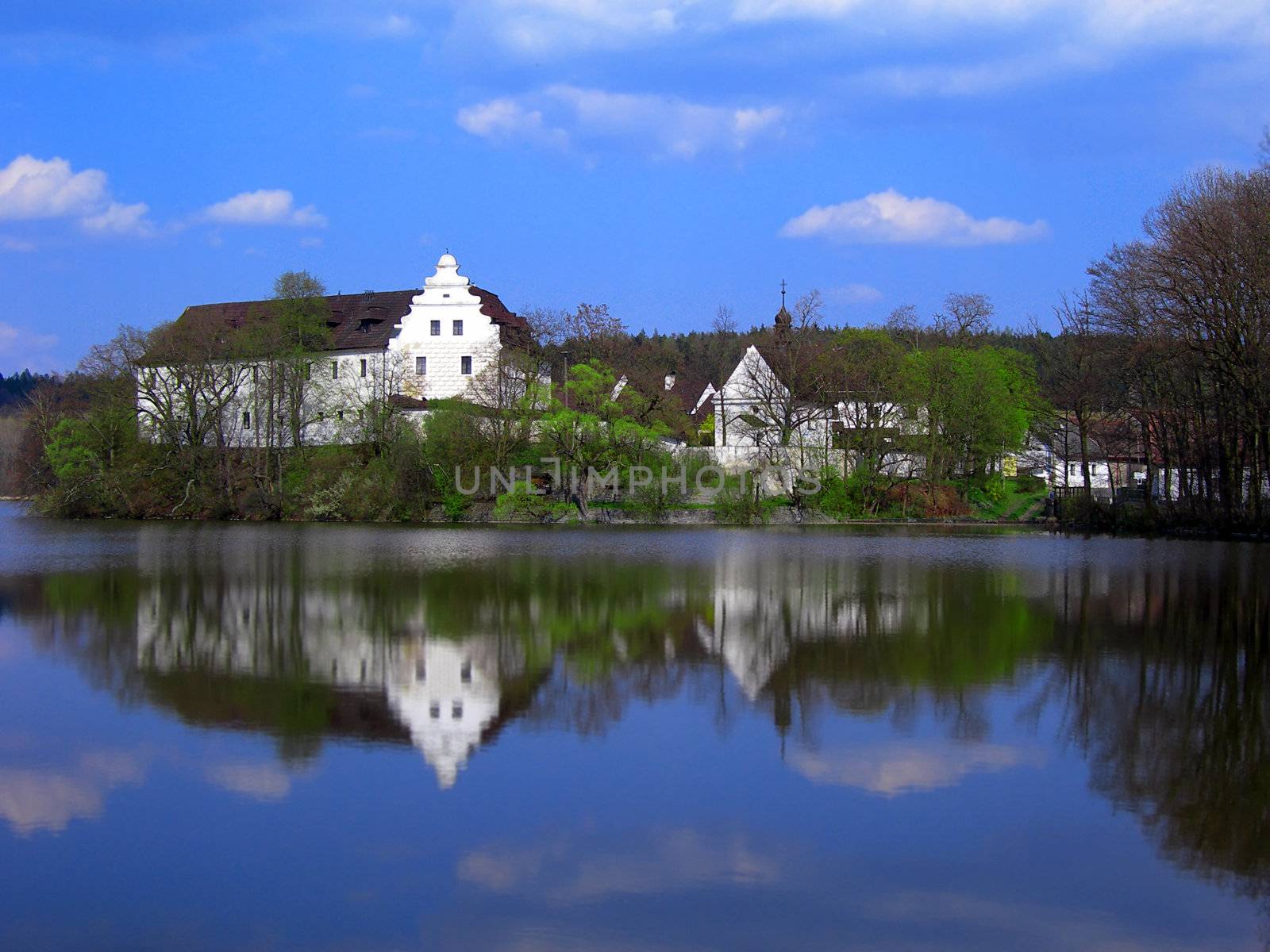 Czech water castle by drakodav