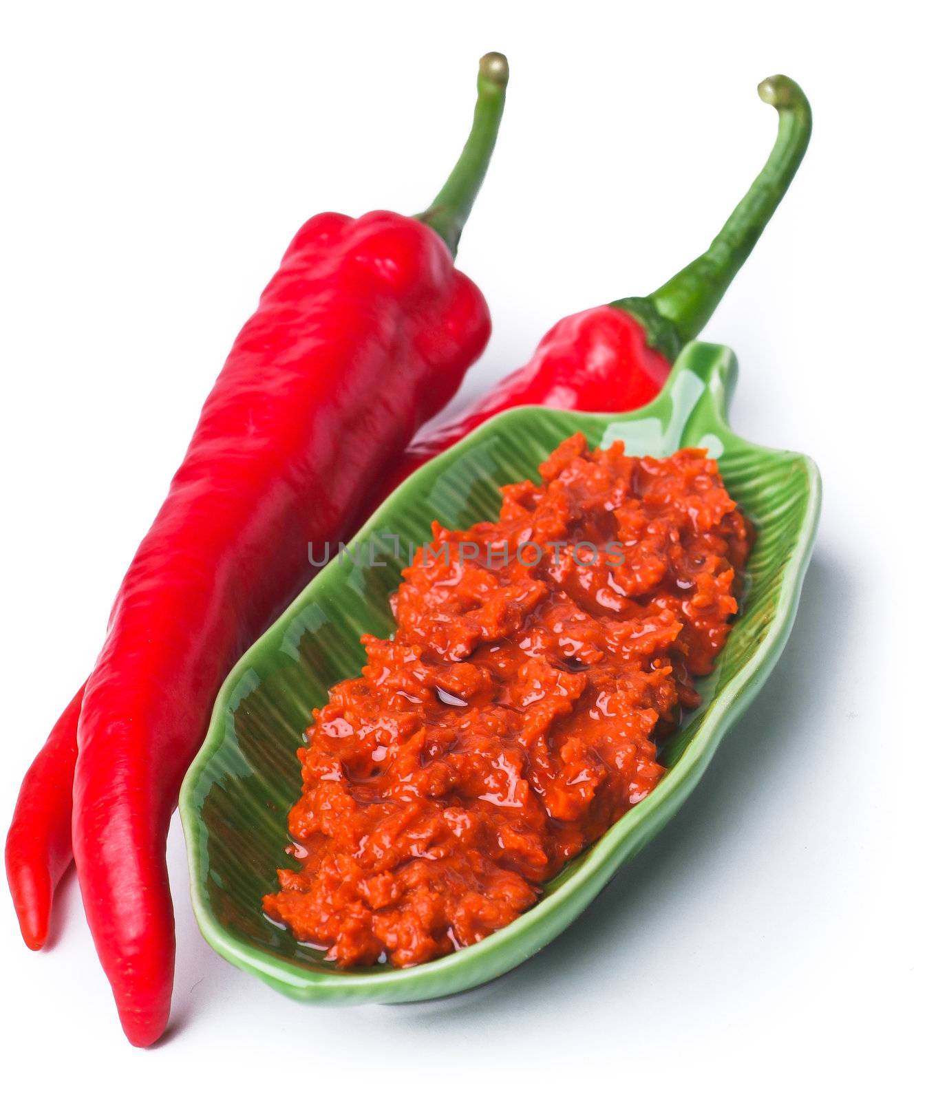 Chili. Red hot chili pepper