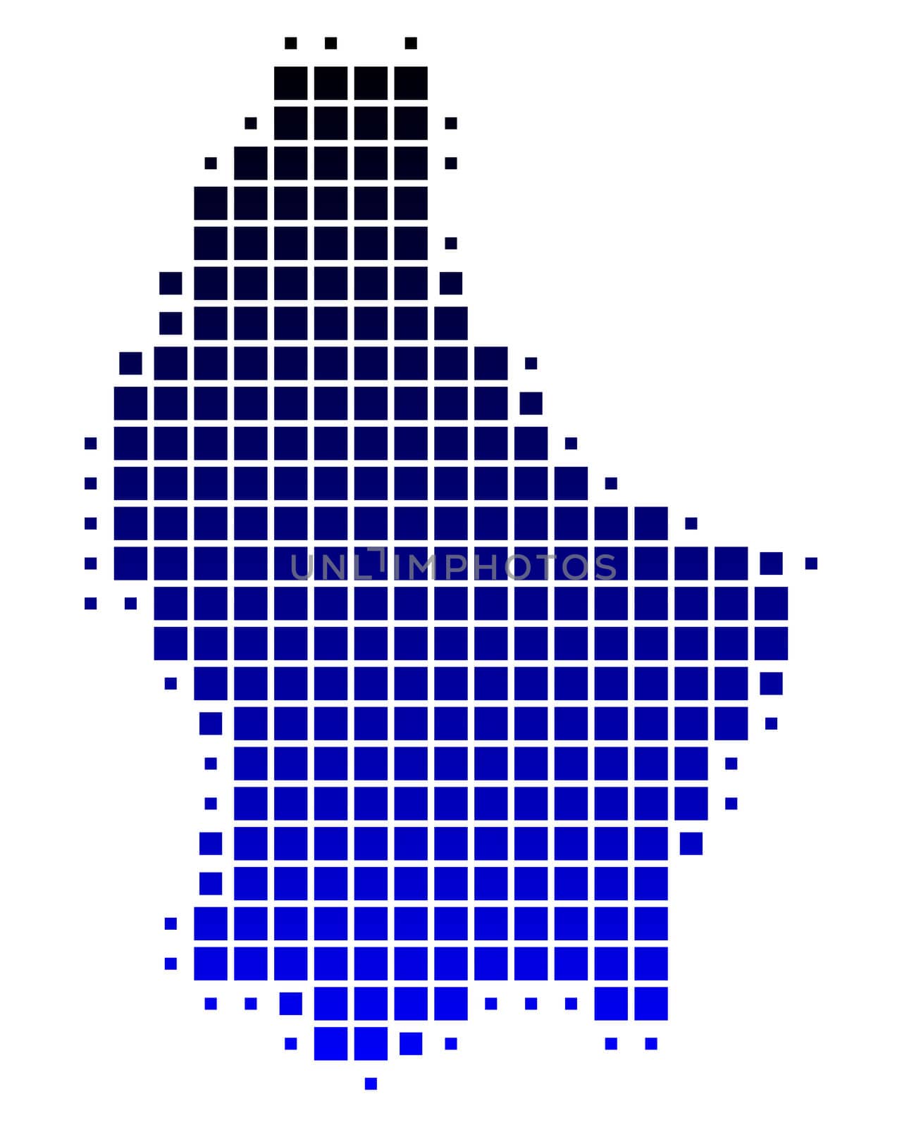 Map of Luxembourg