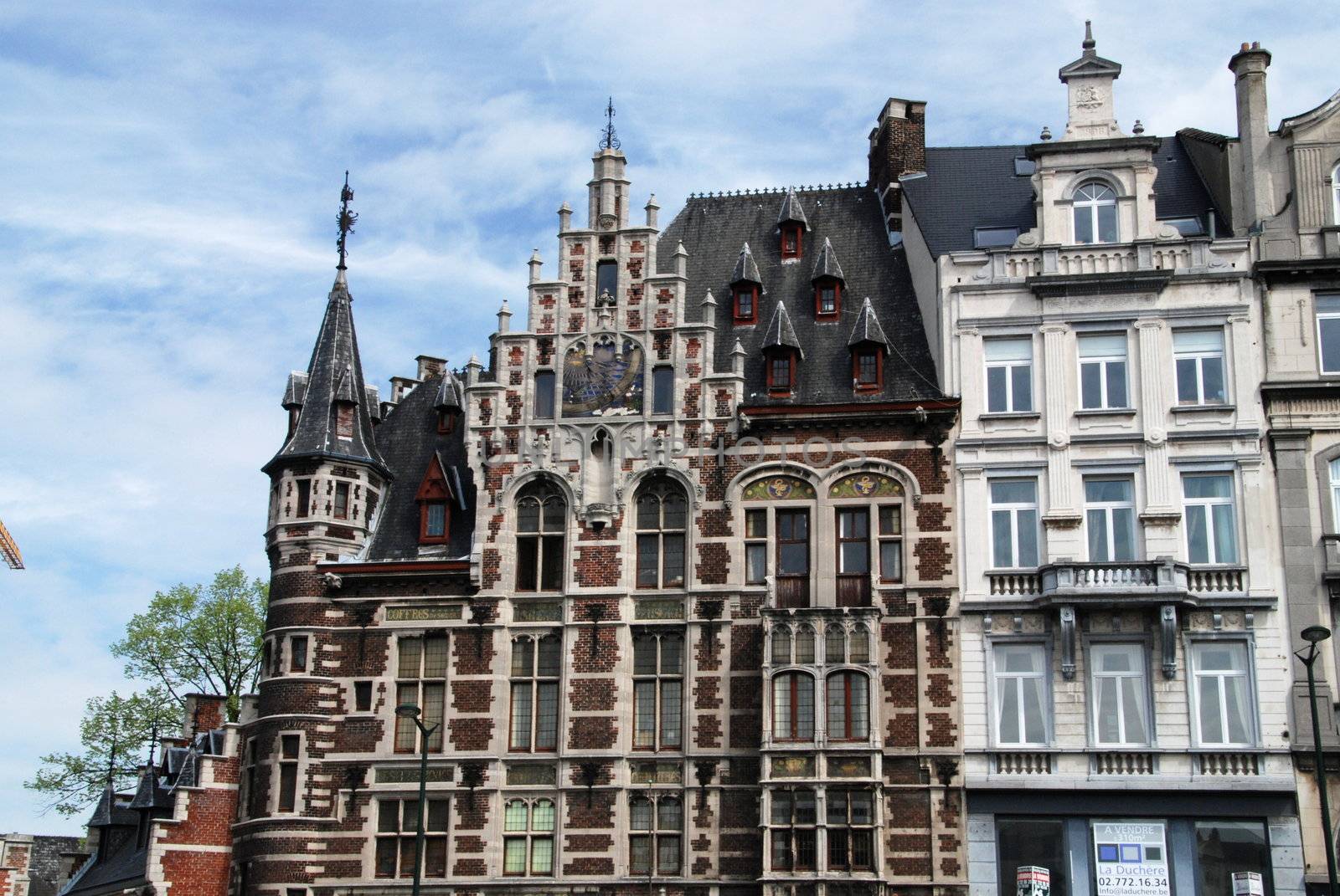Europe cityscape - landmark of Brussels 