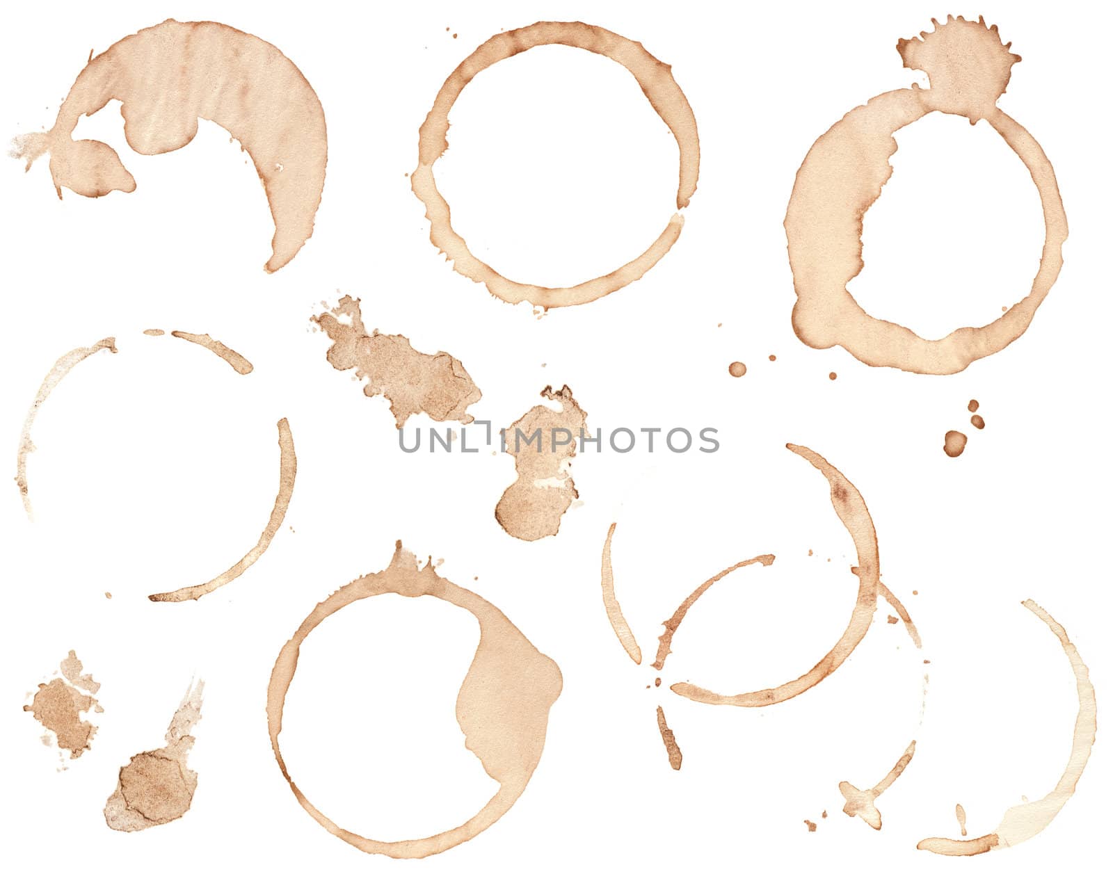 Set of Coffee Stains by Em3