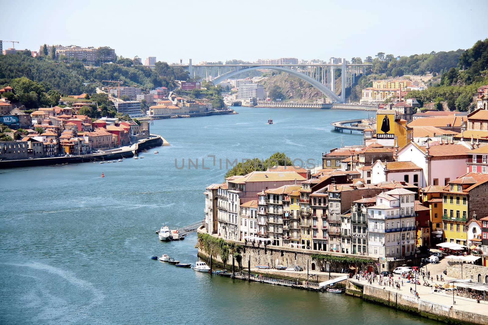 Porto and Dom Luis I bridge, Portugal 