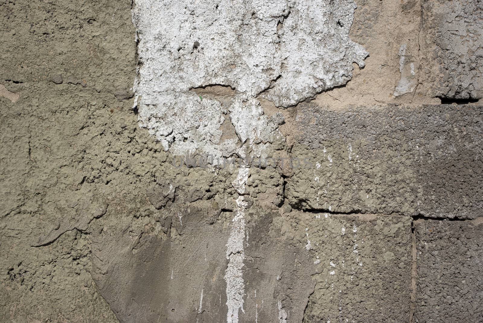 the old dirty gray concrete wall background