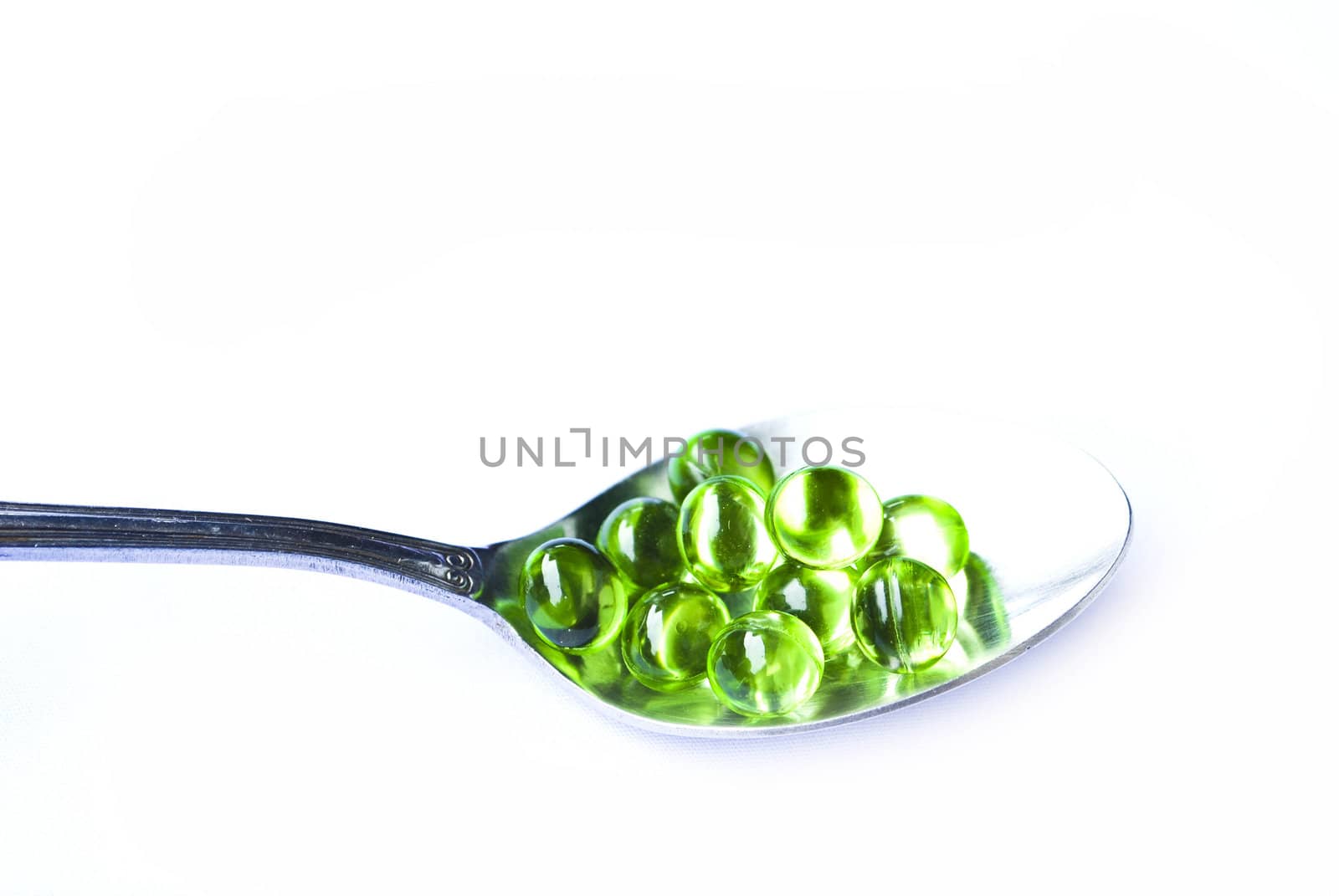 Silver Spoon with Pills