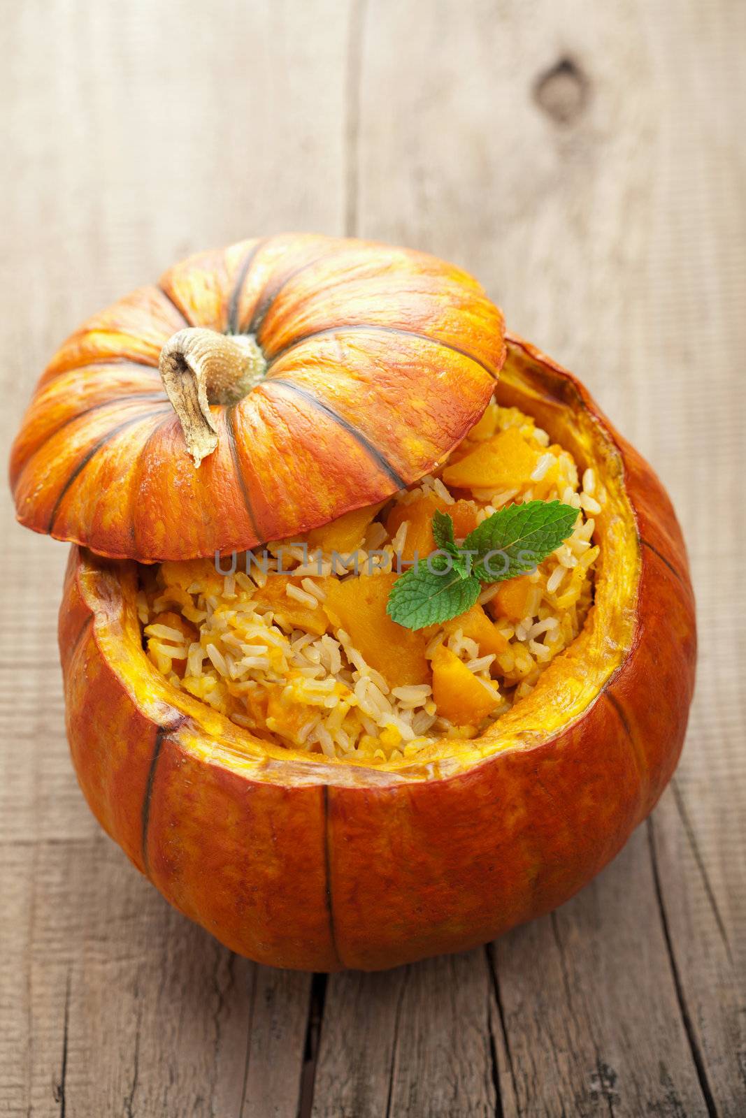 pumpkin risotto 