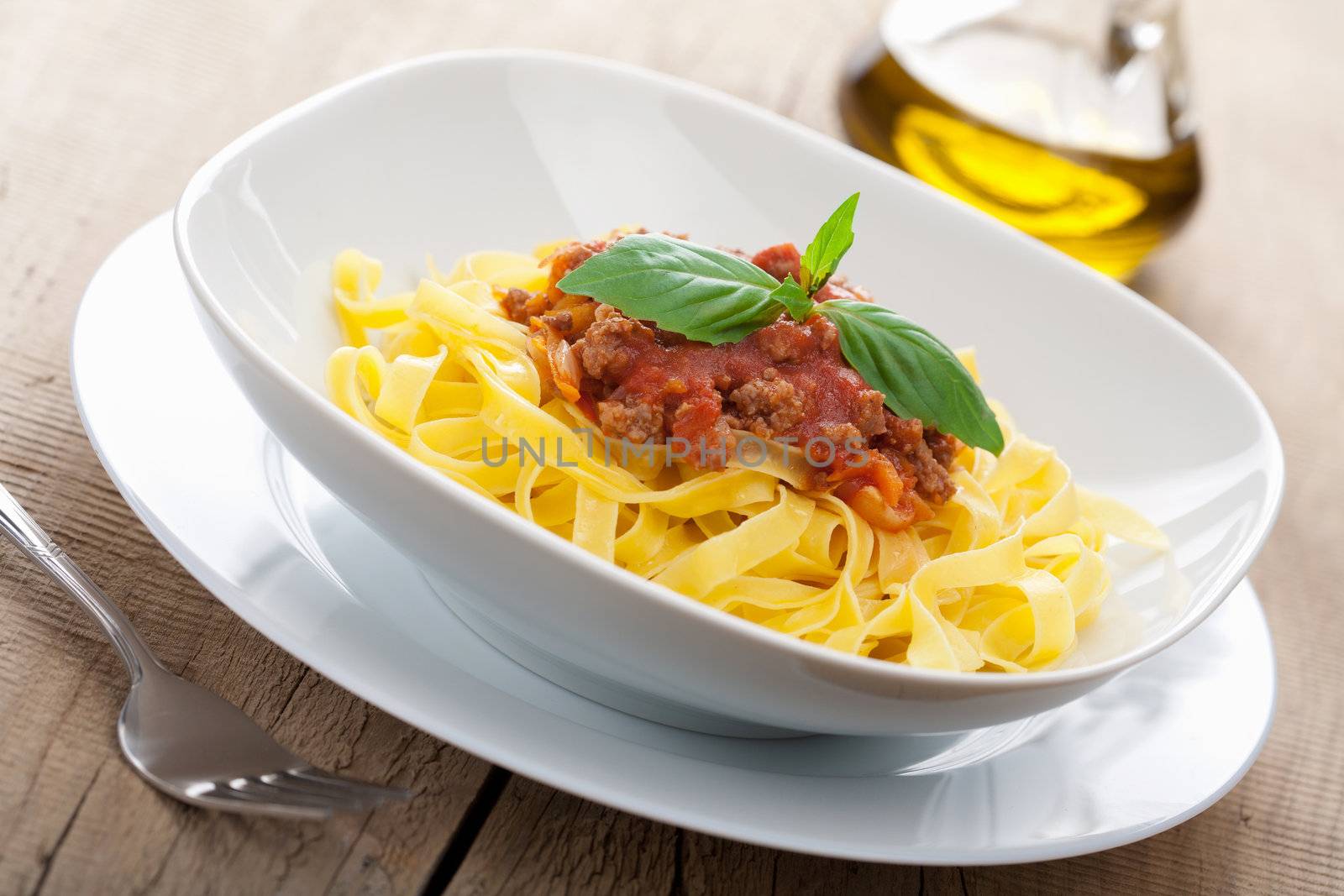 tagliatelle bolognese  by duskbabe