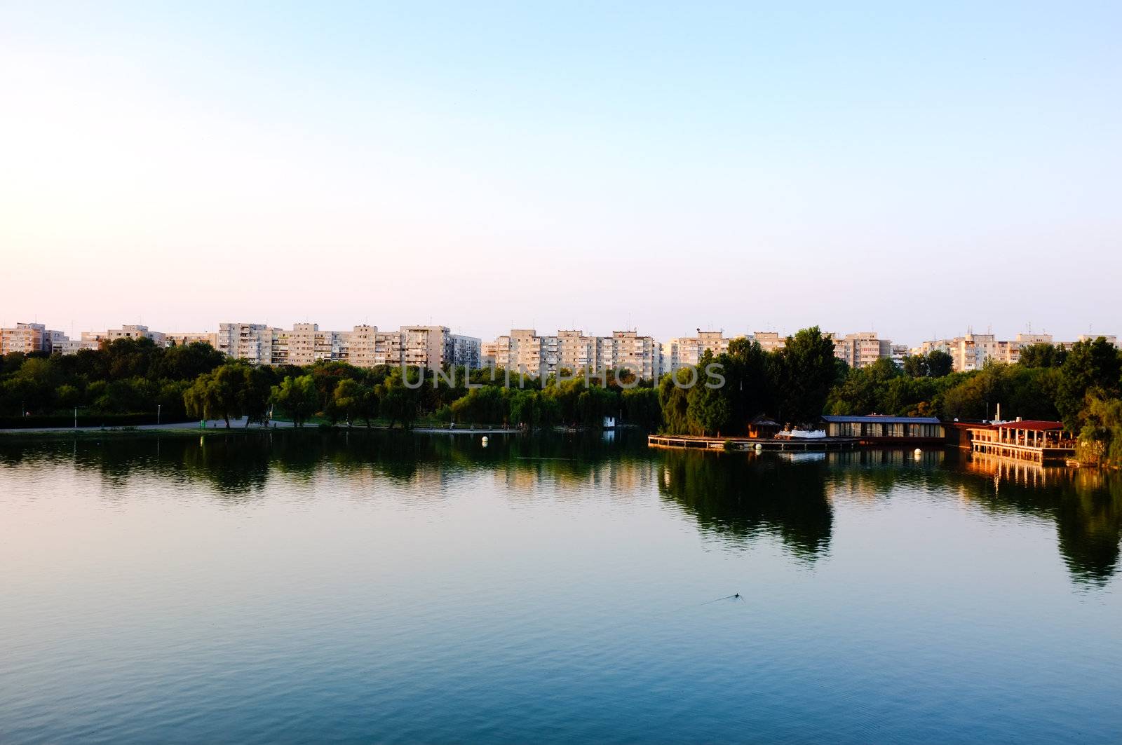 city scape bucharest