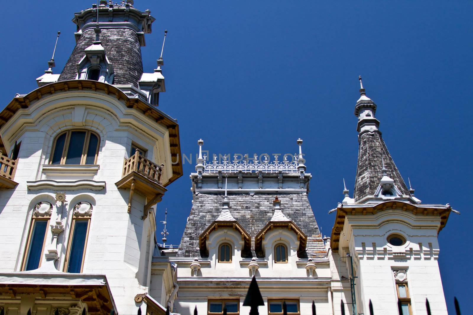 historical monuments and building in Bucharest