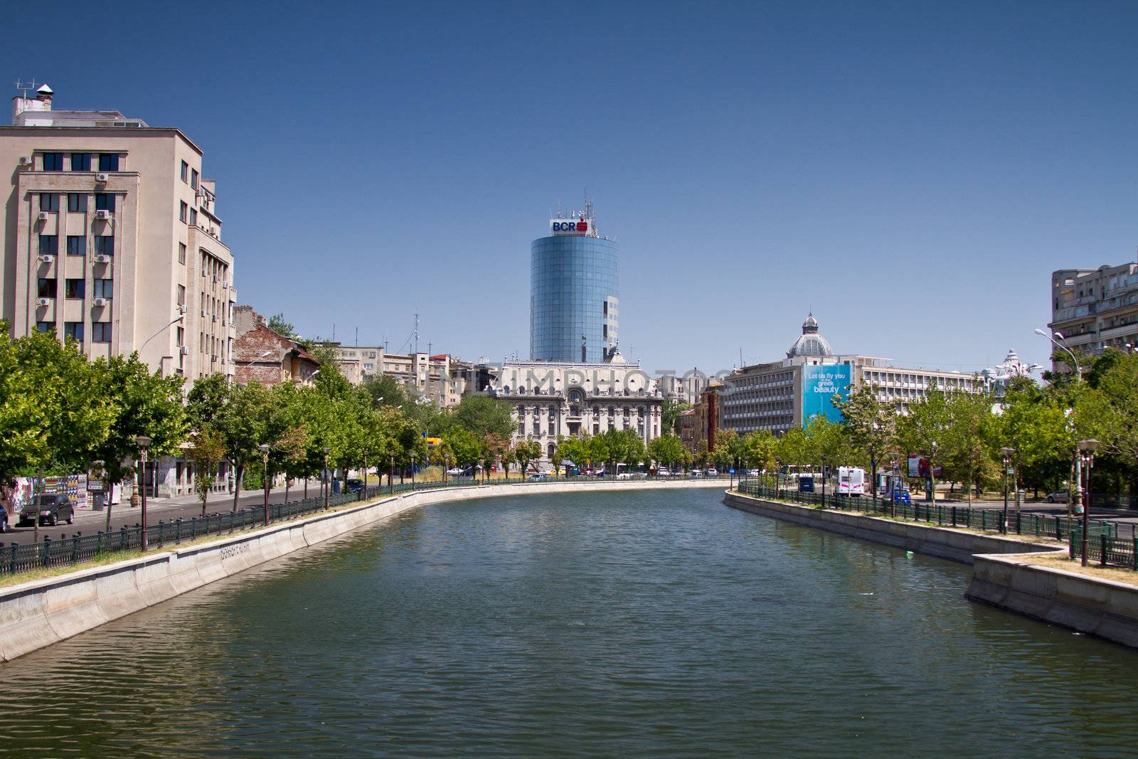 historical monuments and building in Bucharest