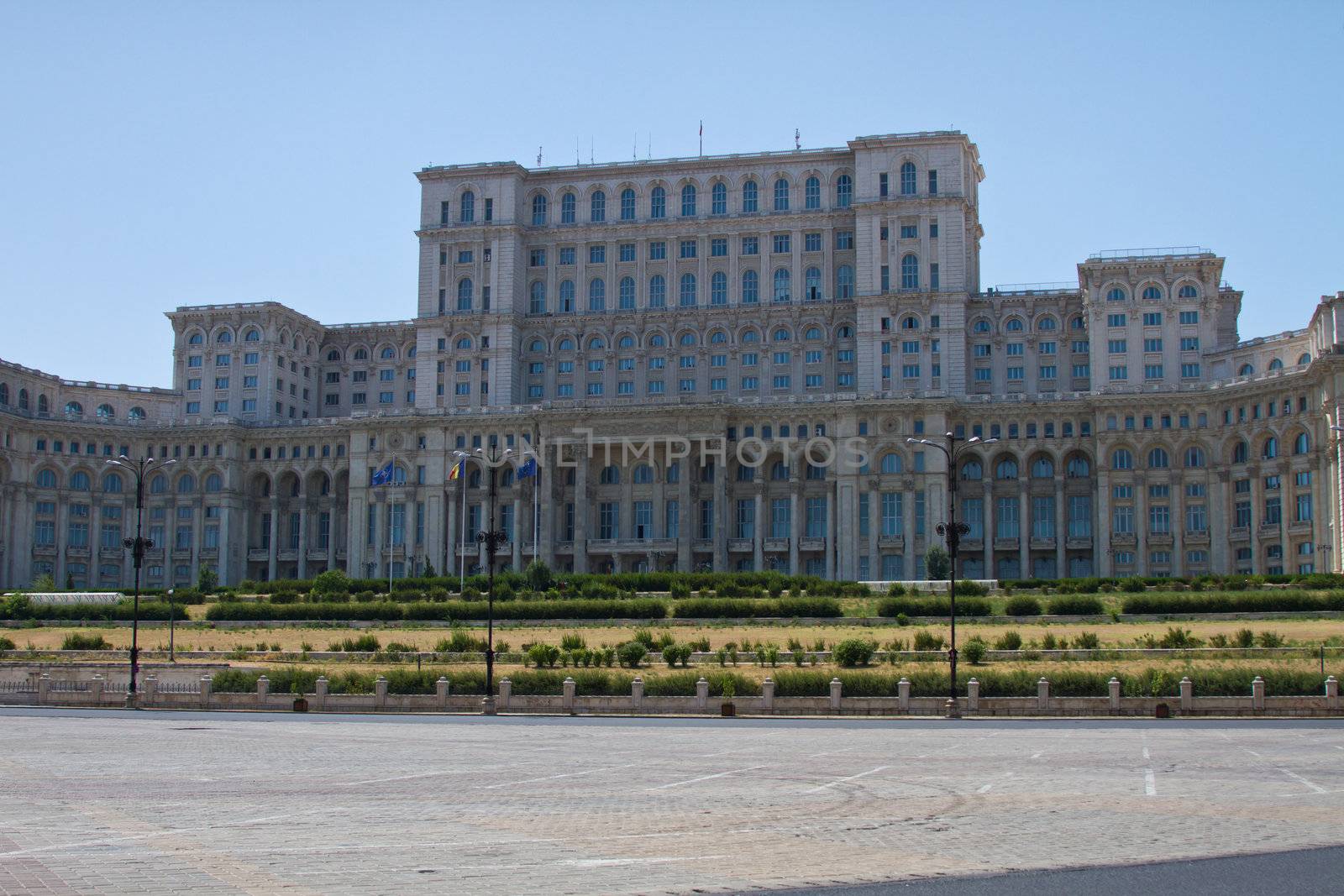 historical monuments and building in Bucharest