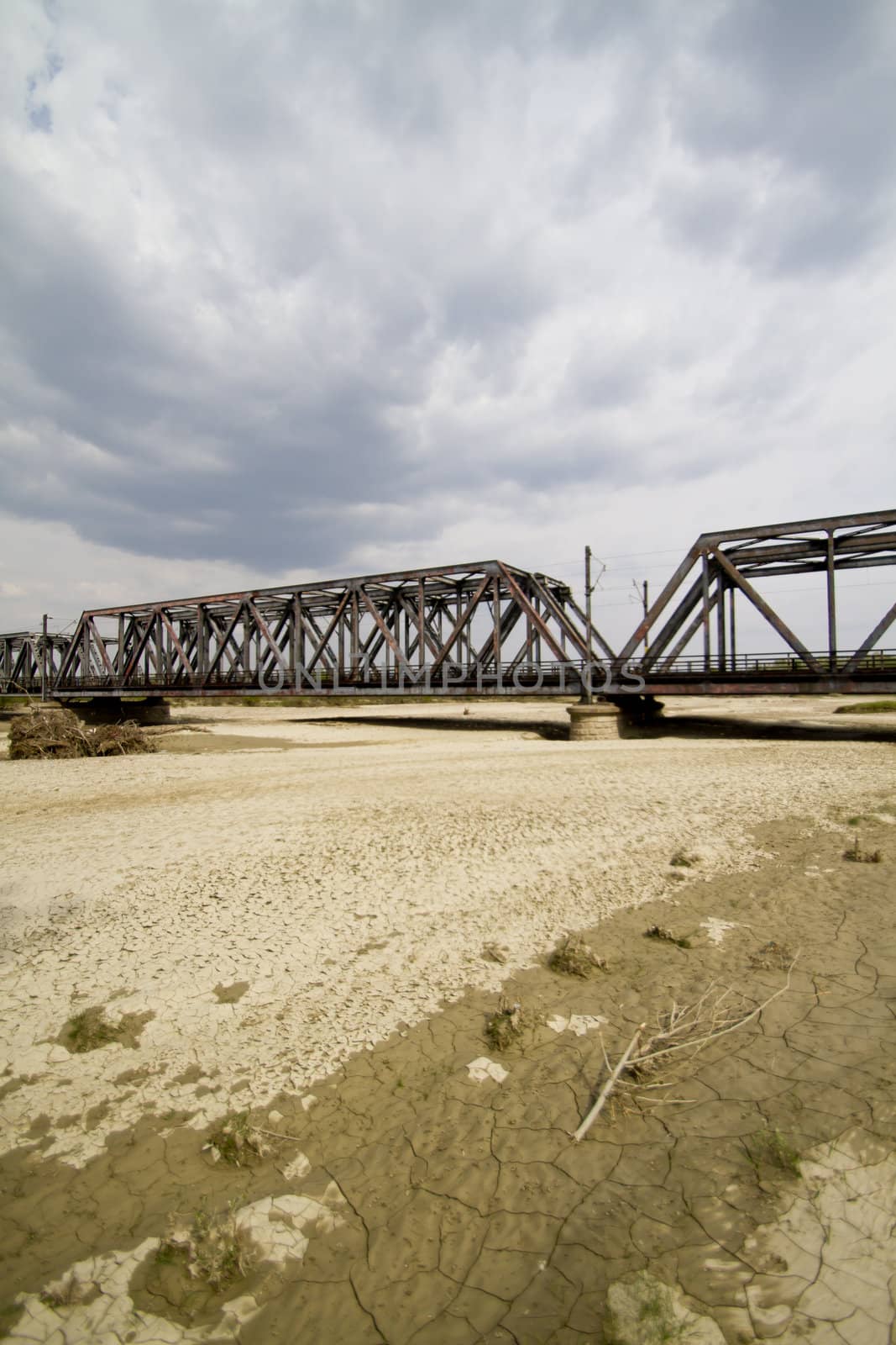 Railway bridge in Eastern Europe