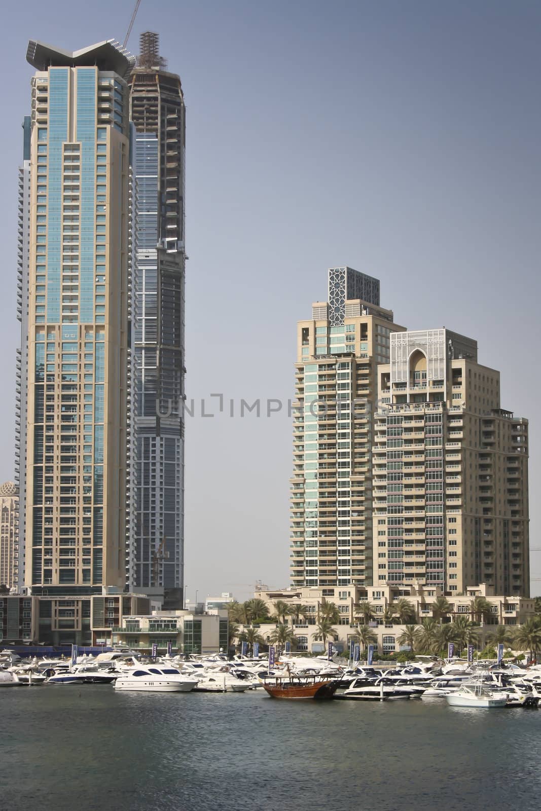 Modern buildings in Dubai