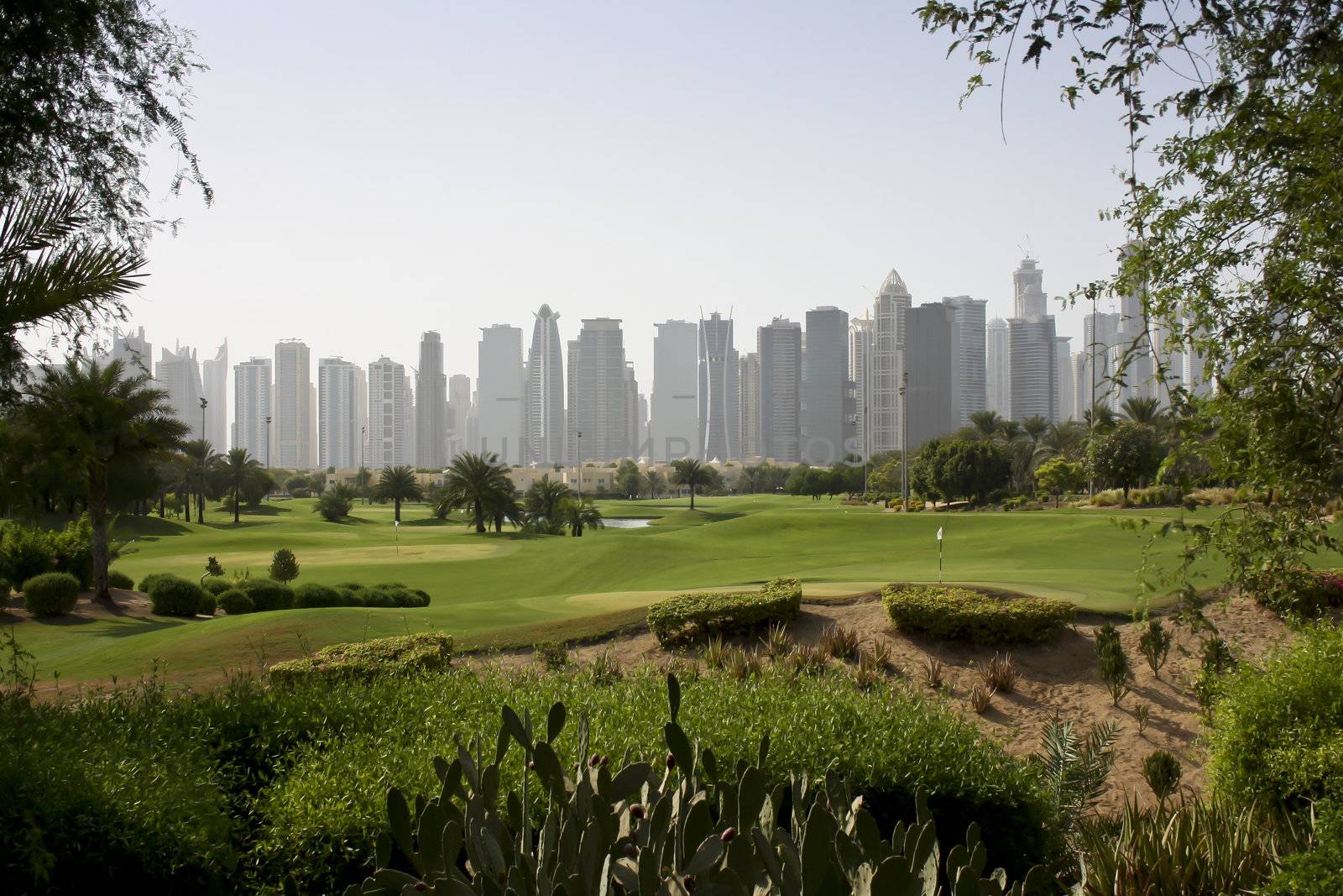 Golf in the middle east Dubai