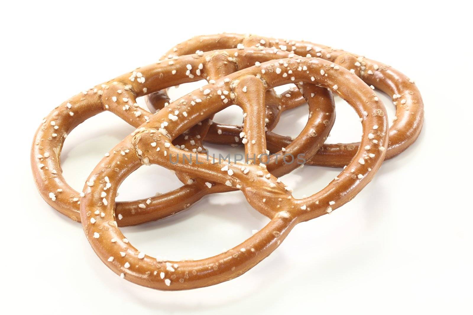 three fresh pretzels by discovery