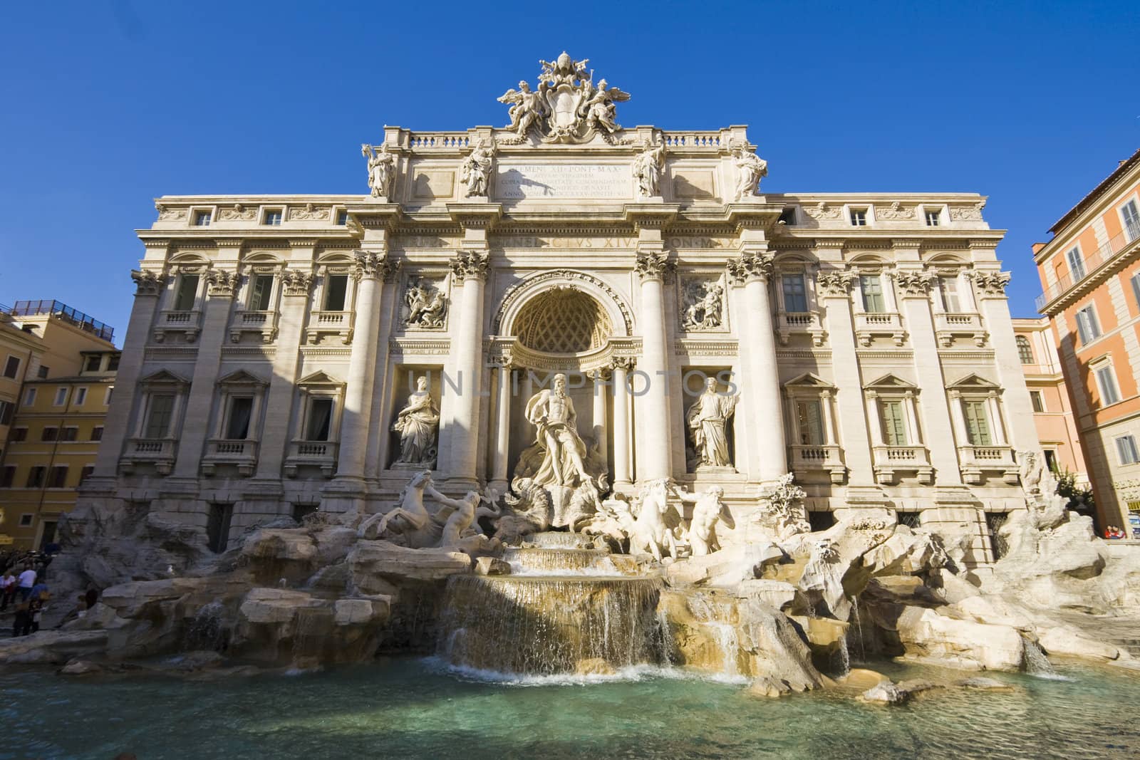 Fontana di trevi. Rome. Italy by Antartis