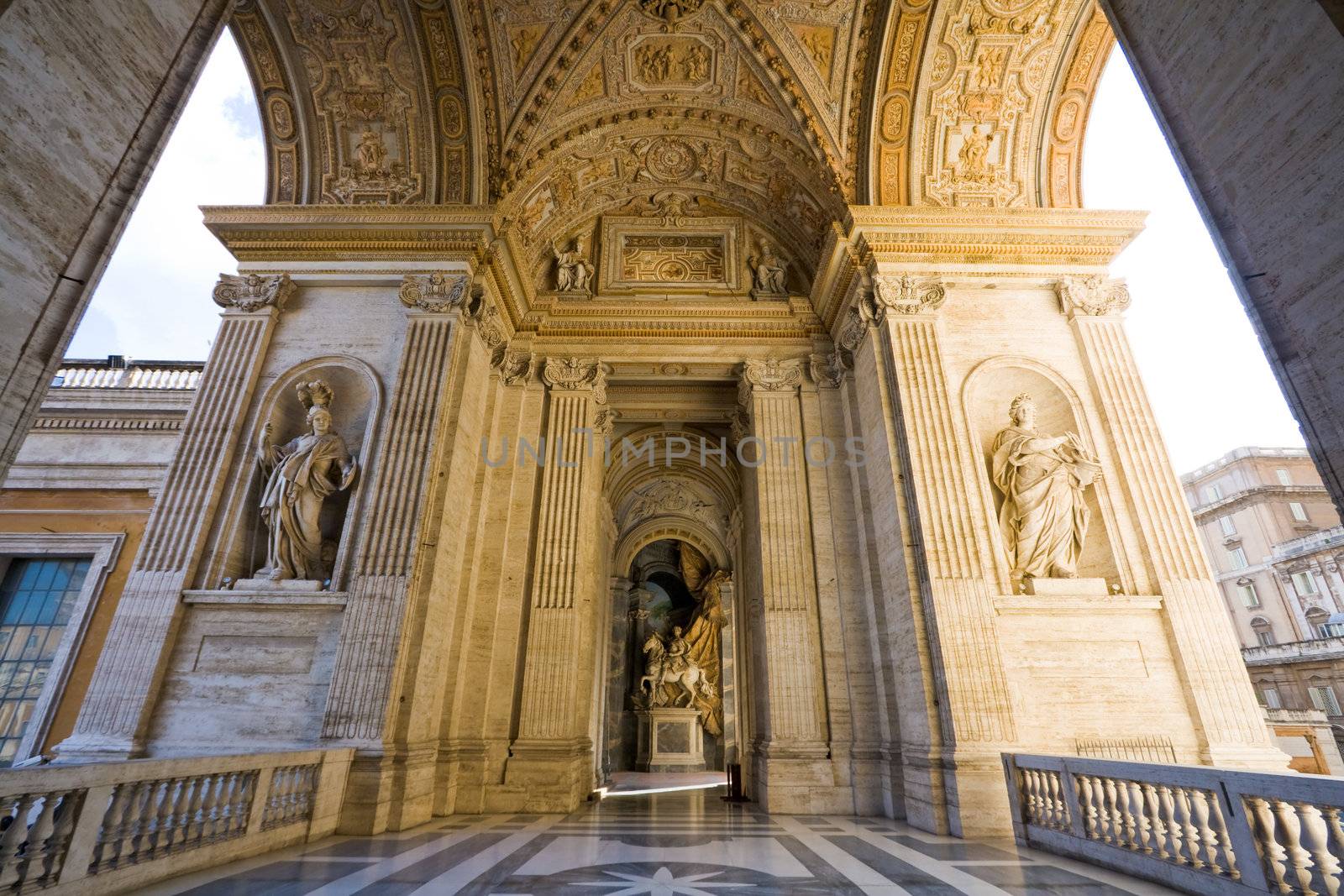 Vatican. Saint Peter's basilica gallery