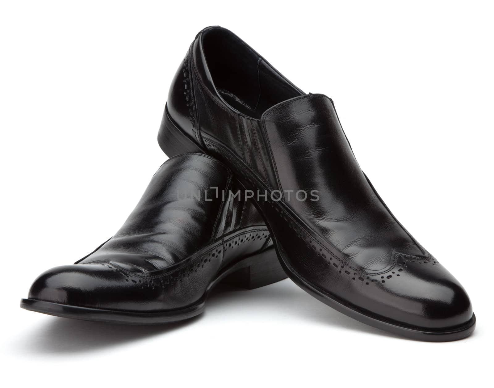 Men's black shoes by Antartis