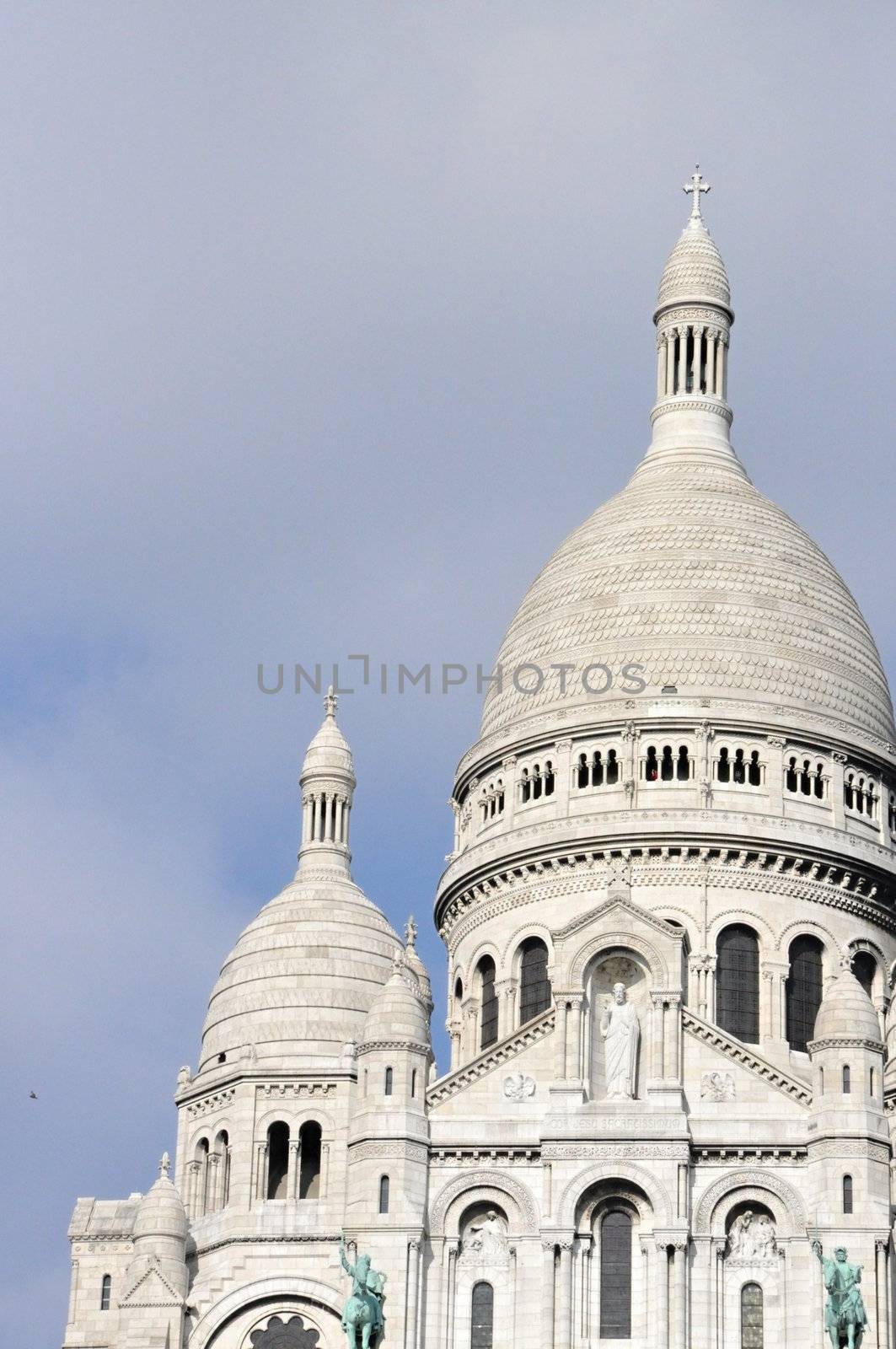 The Basilica of the Sacred Heart of Jesus of Paris, commonly known as Sacr�-Coeur Basilica