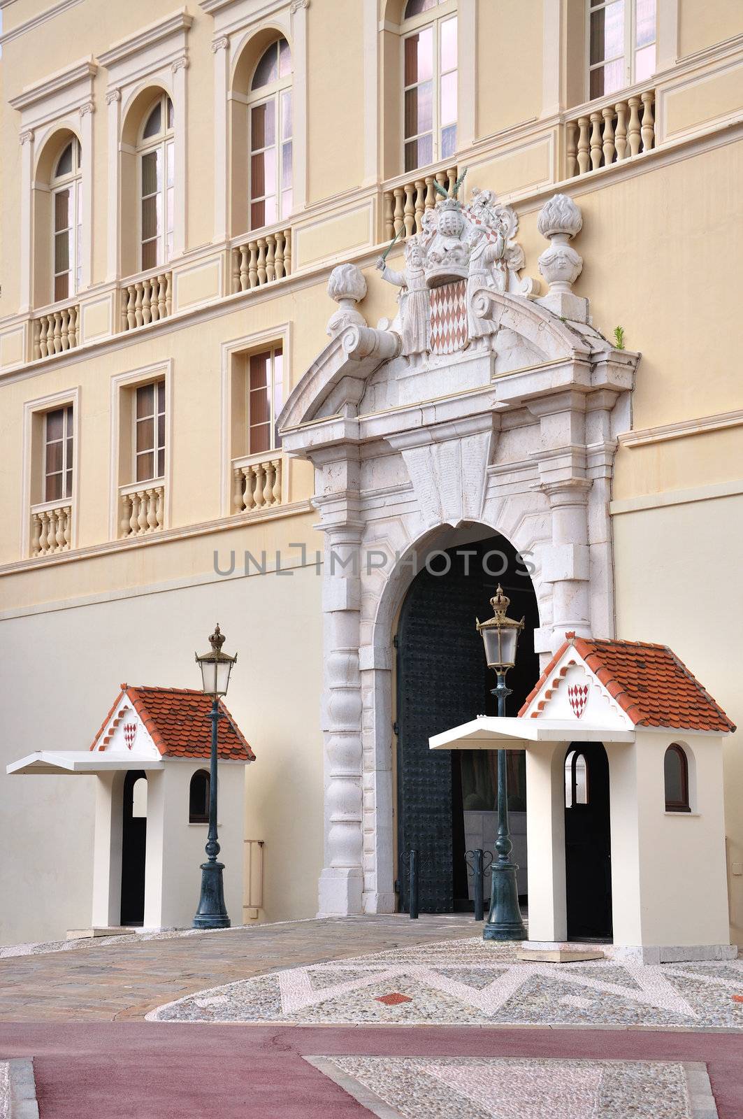 Entrance to Monaco-Palace by vyskoczilova