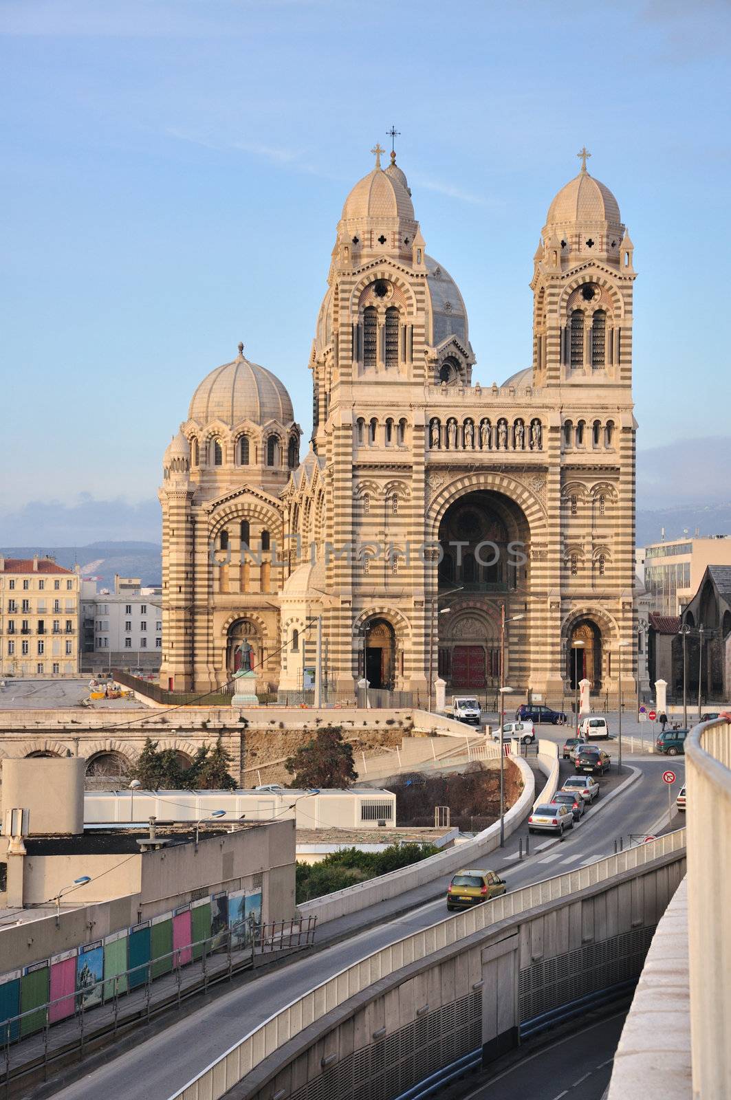 Cathedrale de la Major, Marseille, France by vyskoczilova