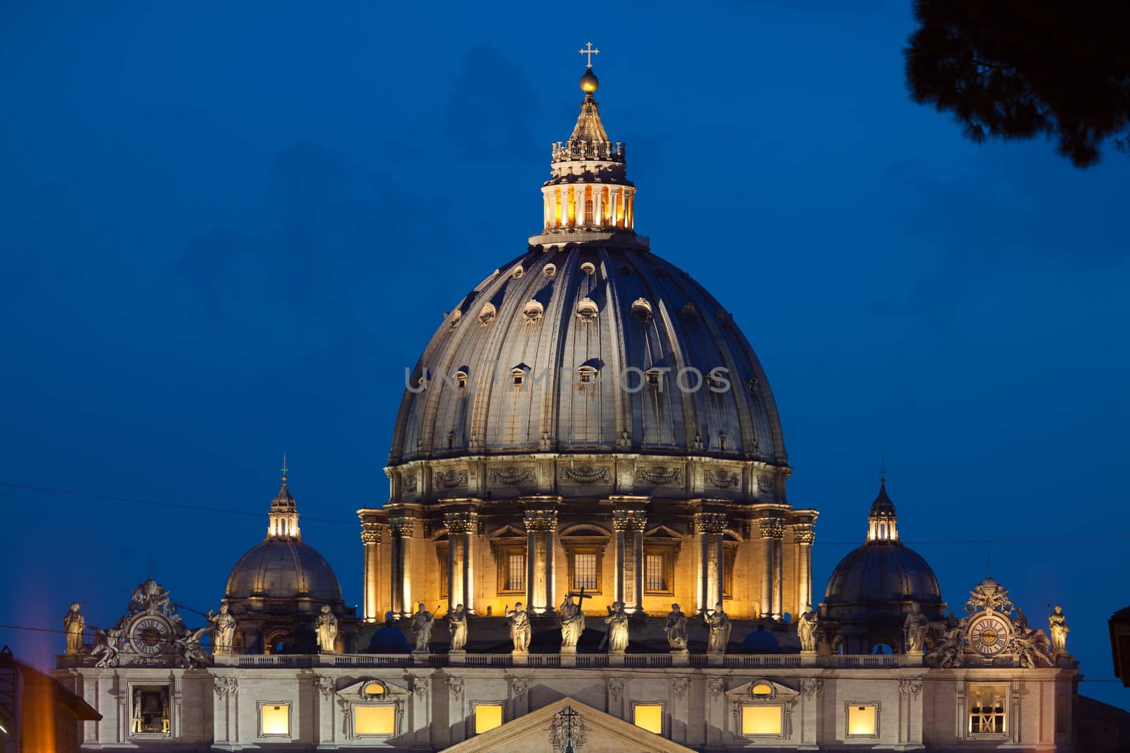 St Peters basilica in Vatican City, Rome Italy